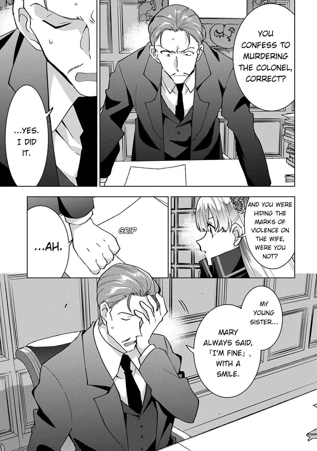 Tantei Reijou Julia Moriarty ~Seibetsu mo Mibun mo Kawarimashita ga, Tenseisaki demo Tanteigyou Saikai Shimasu~ Chapter 2 - Page 46