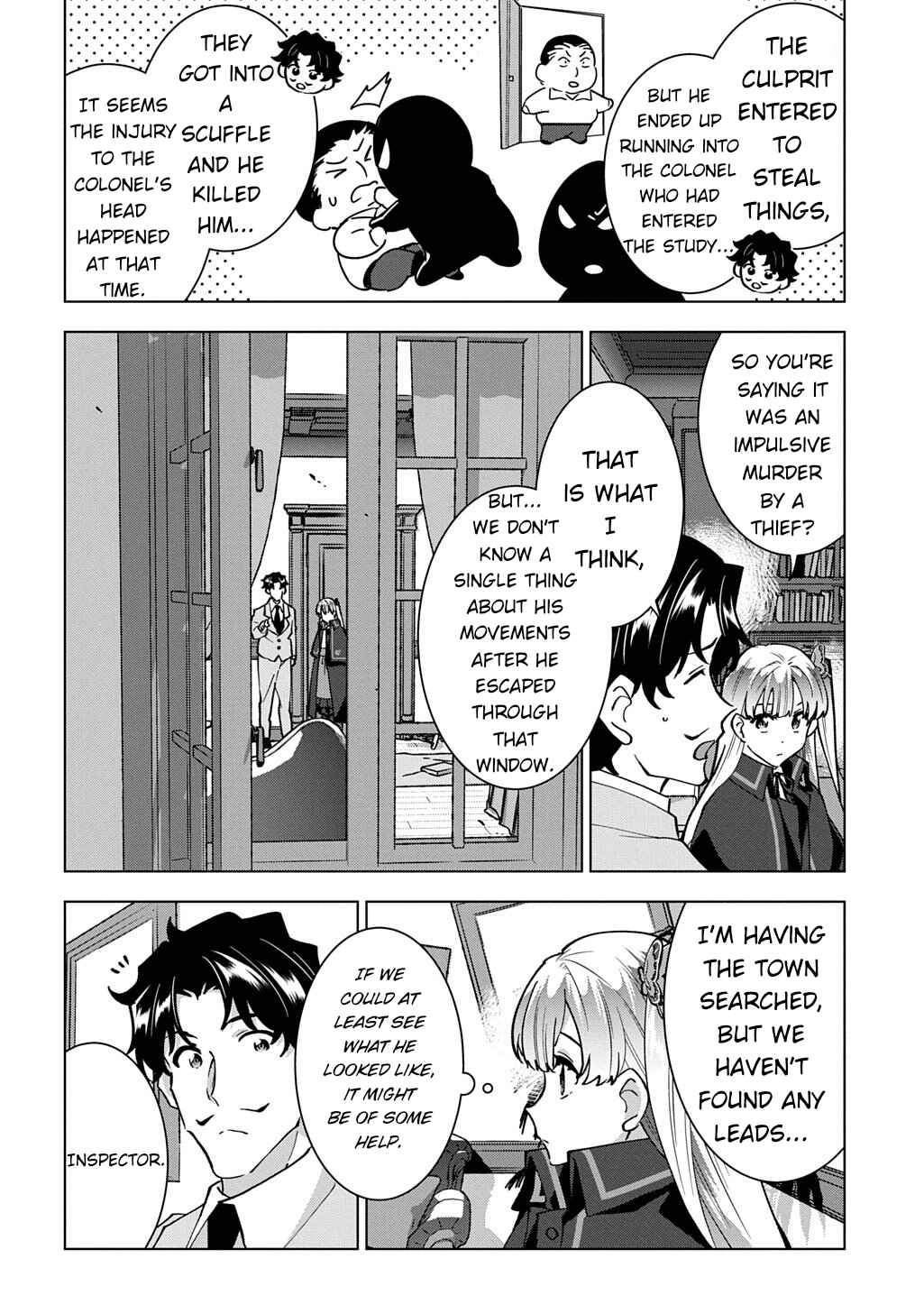 Tantei Reijou Julia Moriarty ~Seibetsu mo Mibun mo Kawarimashita ga, Tenseisaki demo Tanteigyou Saikai Shimasu~ Chapter 2 - Page 5