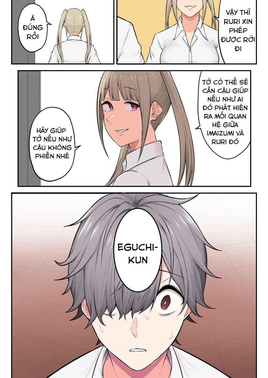 Imaizumin-chi wa Douyara Gal no Tamariba ni Natteru Rashii ~DEEP~ Chapter 13.5 - Page 17