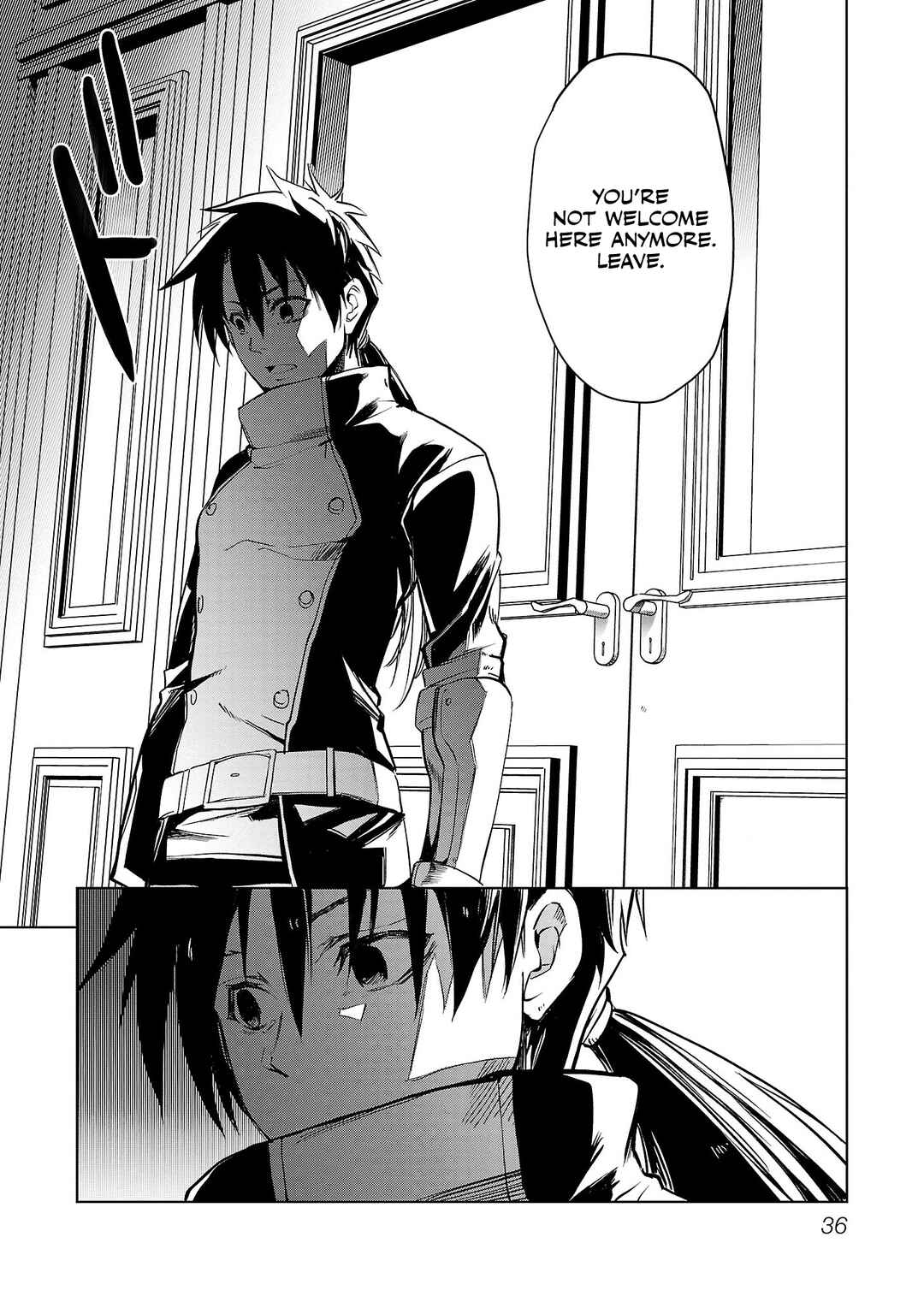 Class "Mushoku" no Eiyuutan: Koushaku-ke o Tsuihou Sareta ga, Jitsu wa Nagutta dake de Skill o Kakutoku Dekiru to Wakari, Tairiku Ichi no Eiyuu ni Noboritsumeru Chapter 1 - Page 38