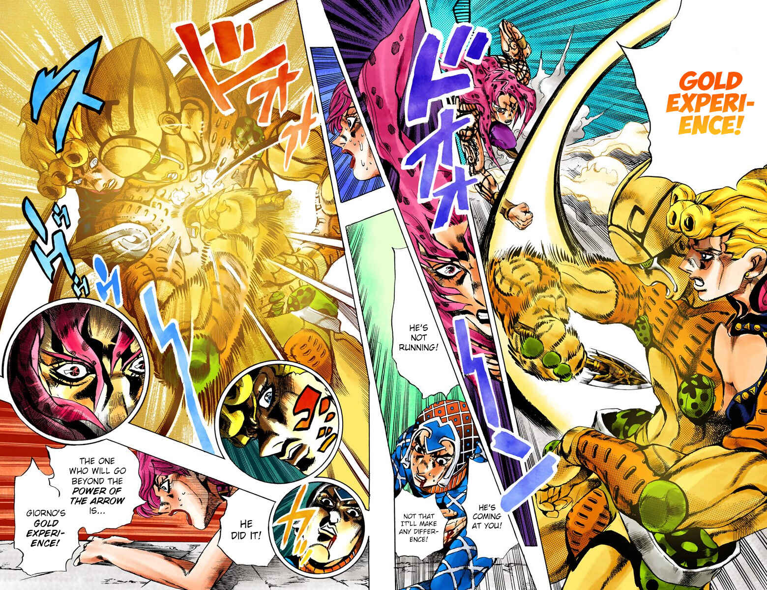 JoJo no Kimyou na Bouken: Part 5 - Ougon no Kaze Color-ban Chapter 146 - Page 10