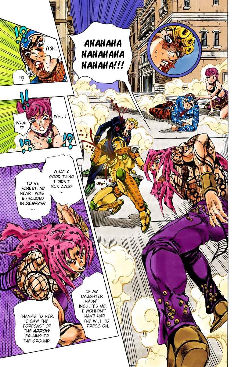 JoJo no Kimyou na Bouken: Part 5 - Ougon no Kaze Color-ban Chapter 146 - Page 14