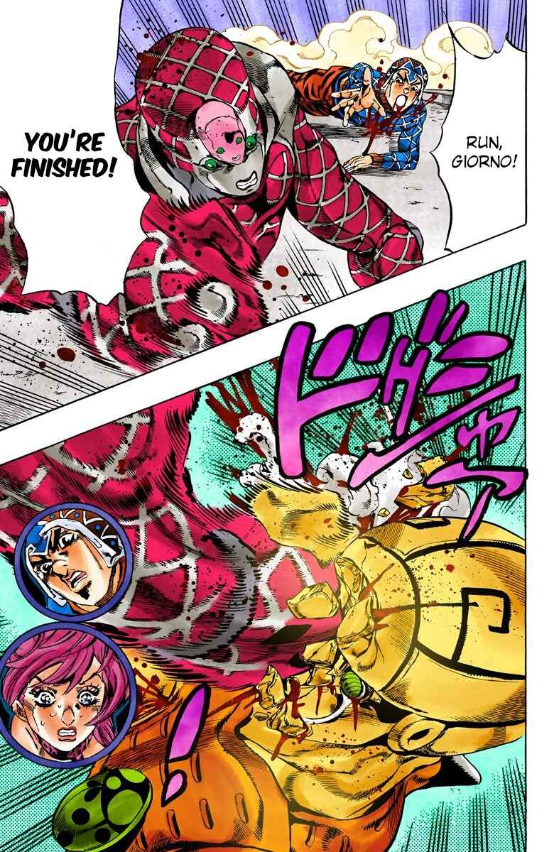 JoJo no Kimyou na Bouken: Part 5 - Ougon no Kaze Color-ban Chapter 146 - Page 16