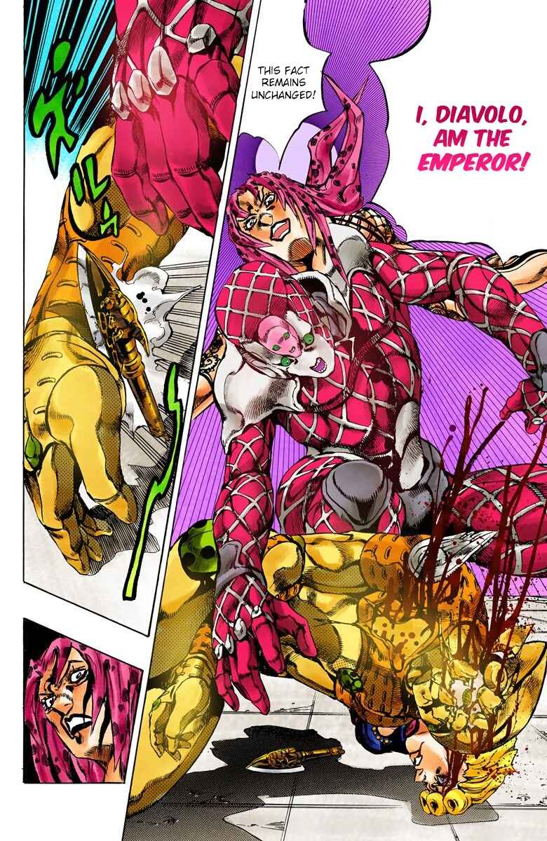 JoJo no Kimyou na Bouken: Part 5 - Ougon no Kaze Color-ban Chapter 146 - Page 17
