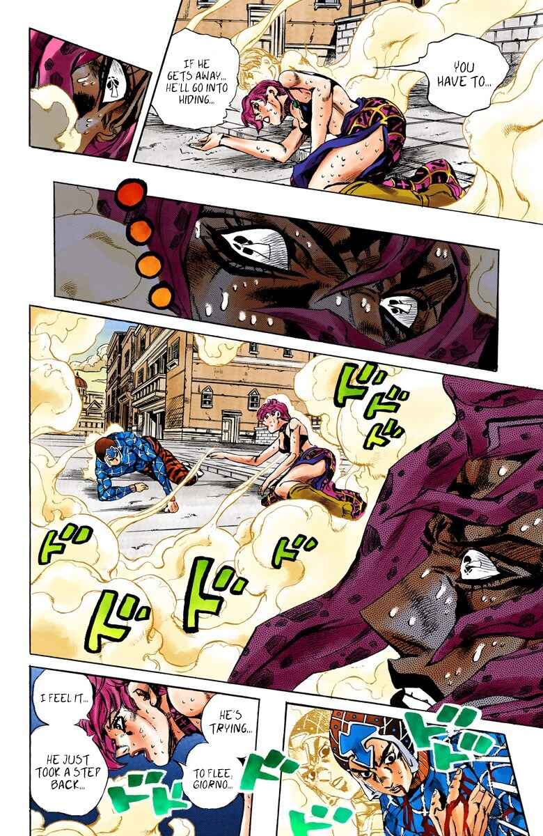 JoJo no Kimyou na Bouken: Part 5 - Ougon no Kaze Color-ban Chapter 146 - Page 7