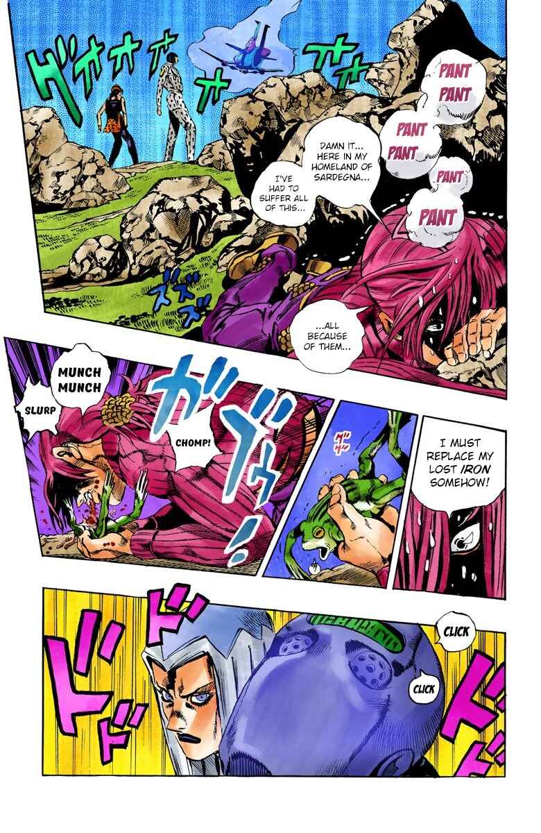 JoJo no Kimyou na Bouken: Part 5 - Ougon no Kaze Color-ban Chapter 109 - Page 21