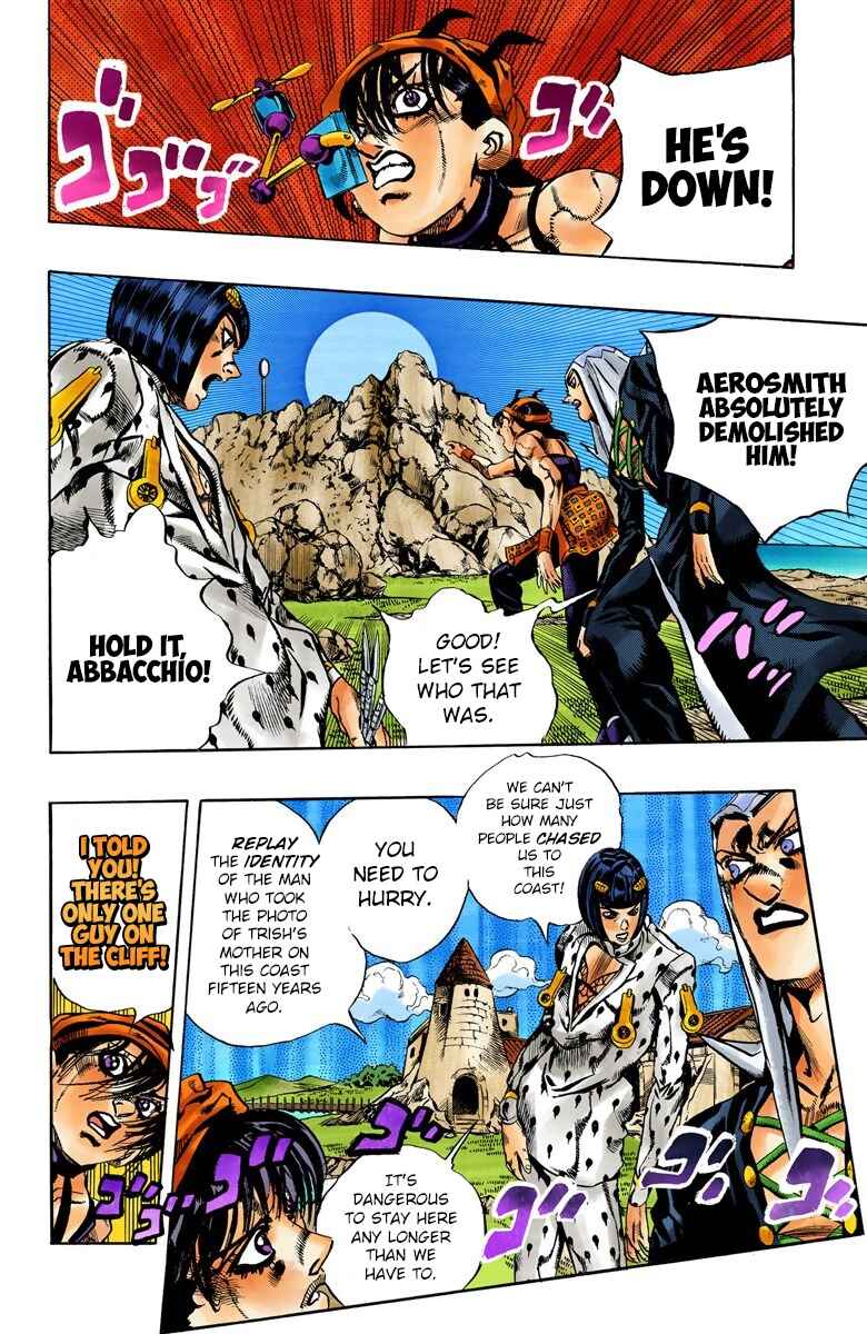 JoJo no Kimyou na Bouken: Part 5 - Ougon no Kaze Color-ban Chapter 109 - Page 3
