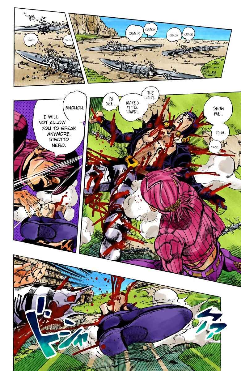 JoJo no Kimyou na Bouken: Part 5 - Ougon no Kaze Color-ban Chapter 109 - Page 8