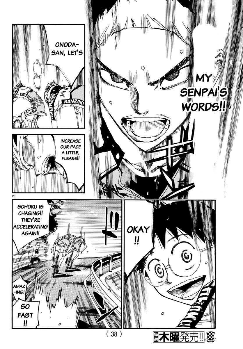 Yowamushi Pedal Chapter 627 - Page 21