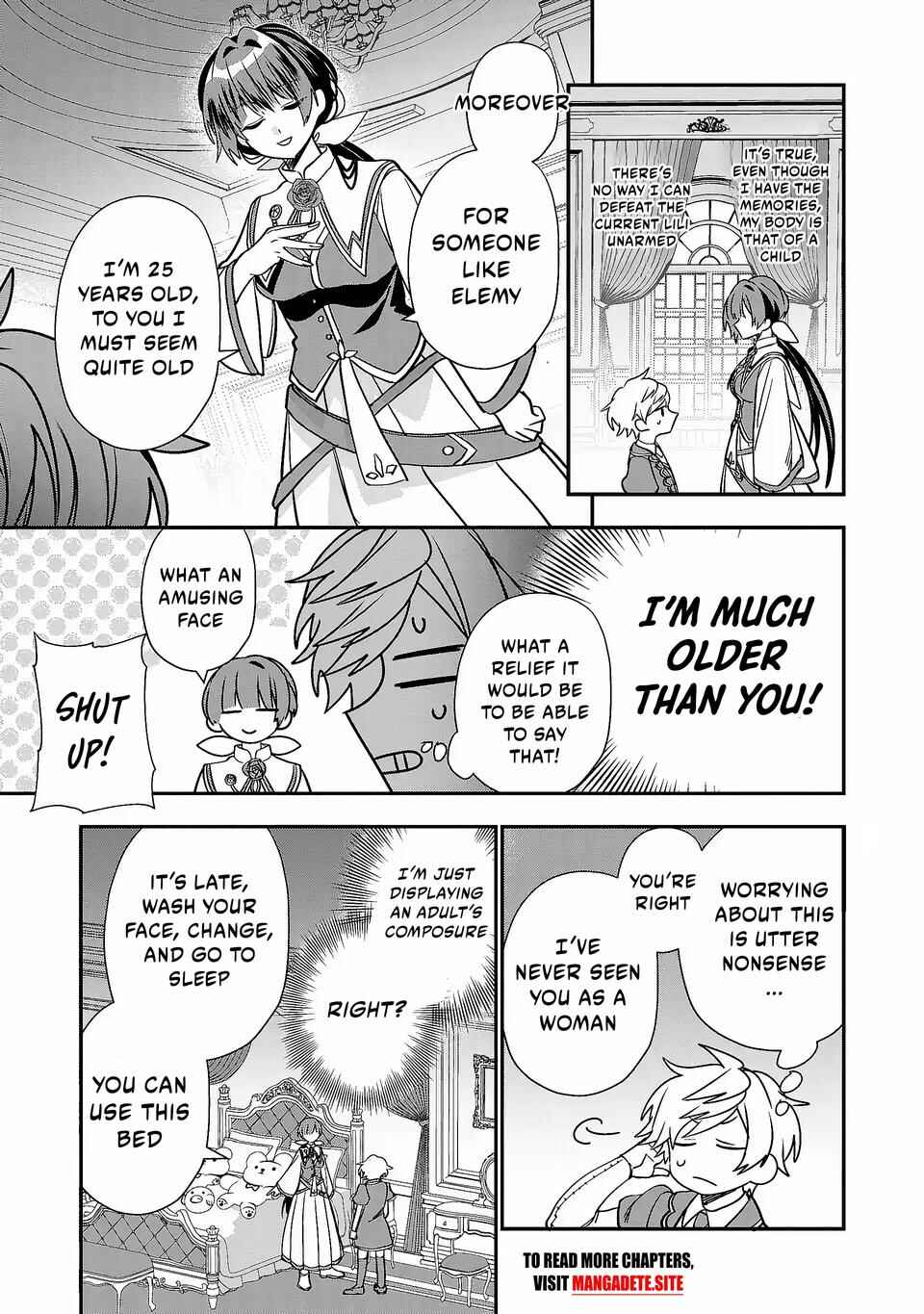 Tensei Shite Shota Ouji ni Natta Kensei wa, Katsute no Deshi ni wa Zettai ni Baretakunai Chapter 3 - Page 8