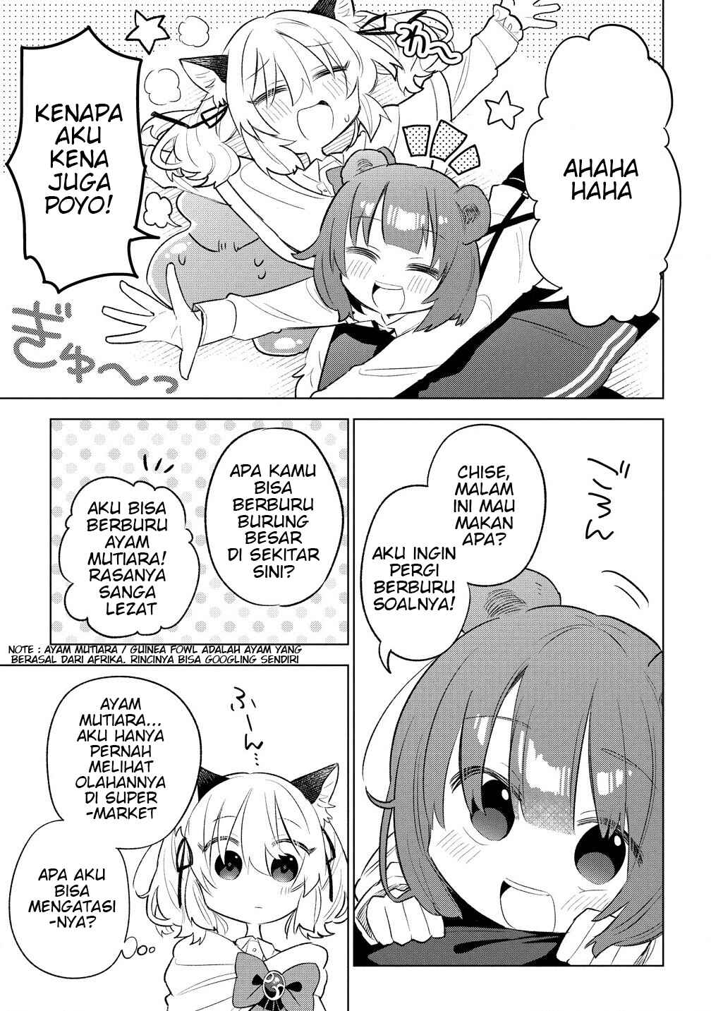 Nekomimi Shoujo wa Mori de Slow Life wo Okuritai ~Mofumofu wa Shomou Shimashita ga, Seijo to ka Ouji-sama to ka wa Chuumongai desu~ Chapter 5.2 - Page 3