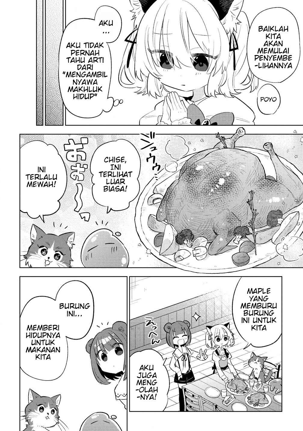 Nekomimi Shoujo wa Mori de Slow Life wo Okuritai ~Mofumofu wa Shomou Shimashita ga, Seijo to ka Ouji-sama to ka wa Chuumongai desu~ Chapter 5.2 - Page 6