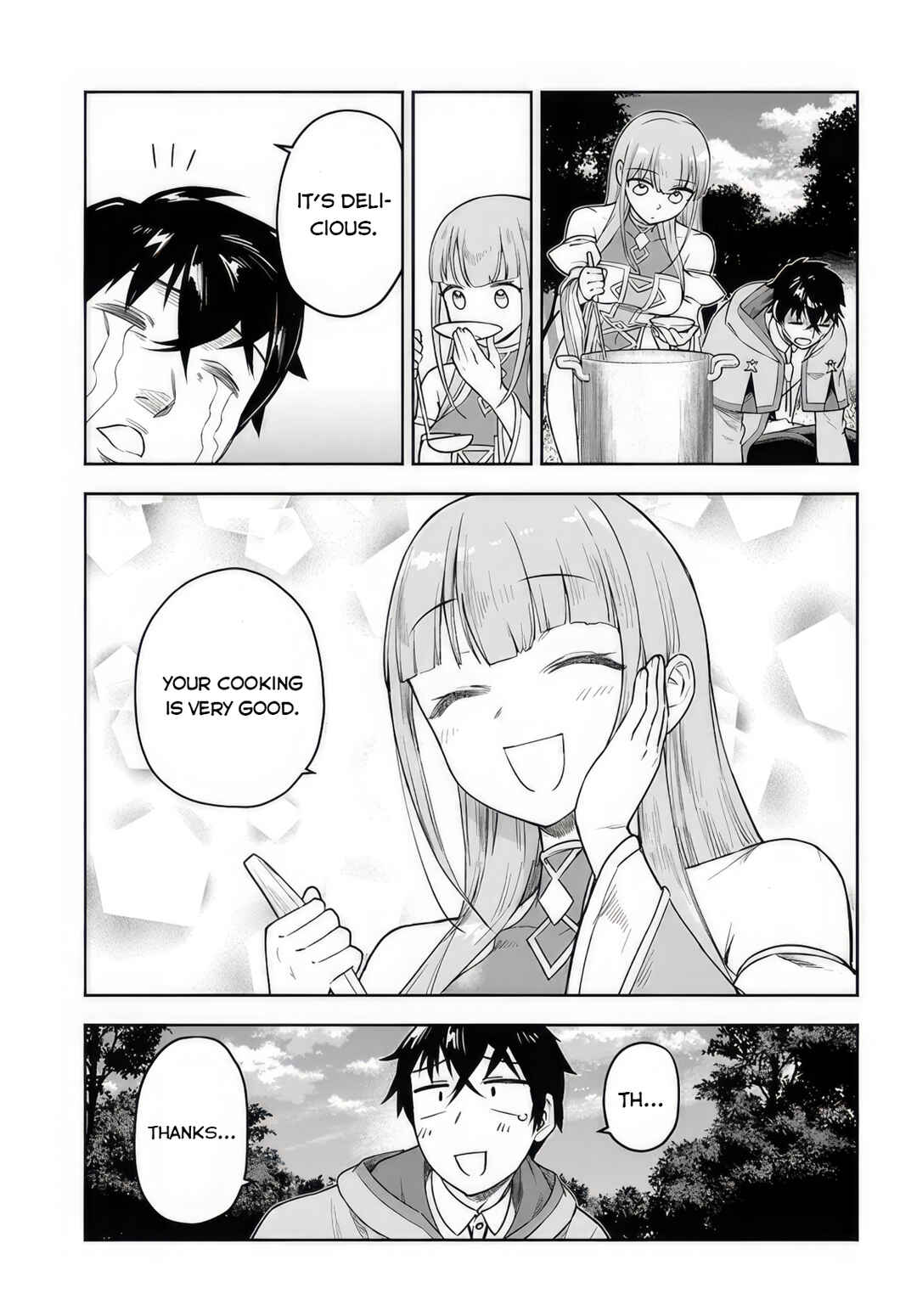 Ore Igai Dare mo Saishu Dekinai Sozai na no ni "Sozai Saishuritsu ga Hikui" to Pawahara suru Osananajimi Renkinjutsushi to Zetsuen shita Senzoku Madoushi, Henkyou no Machi de Slow Life wo Okuritai. Chapter 6 - Page 13