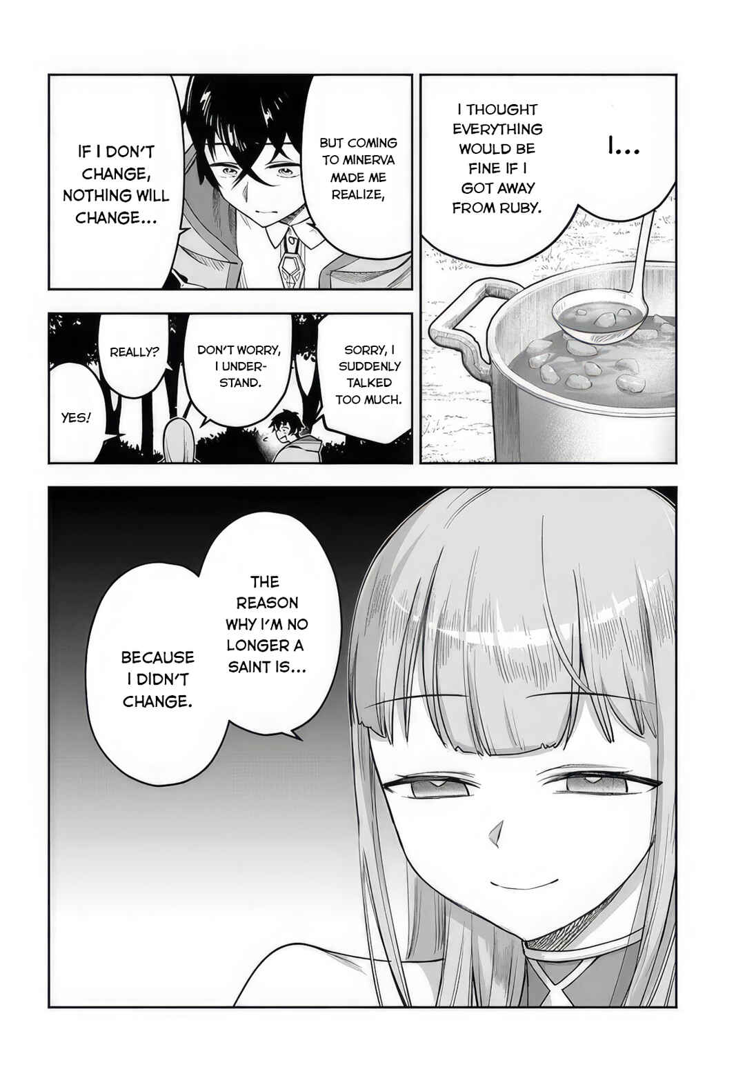 Ore Igai Dare mo Saishu Dekinai Sozai na no ni "Sozai Saishuritsu ga Hikui" to Pawahara suru Osananajimi Renkinjutsushi to Zetsuen shita Senzoku Madoushi, Henkyou no Machi de Slow Life wo Okuritai. Chapter 6 - Page 16