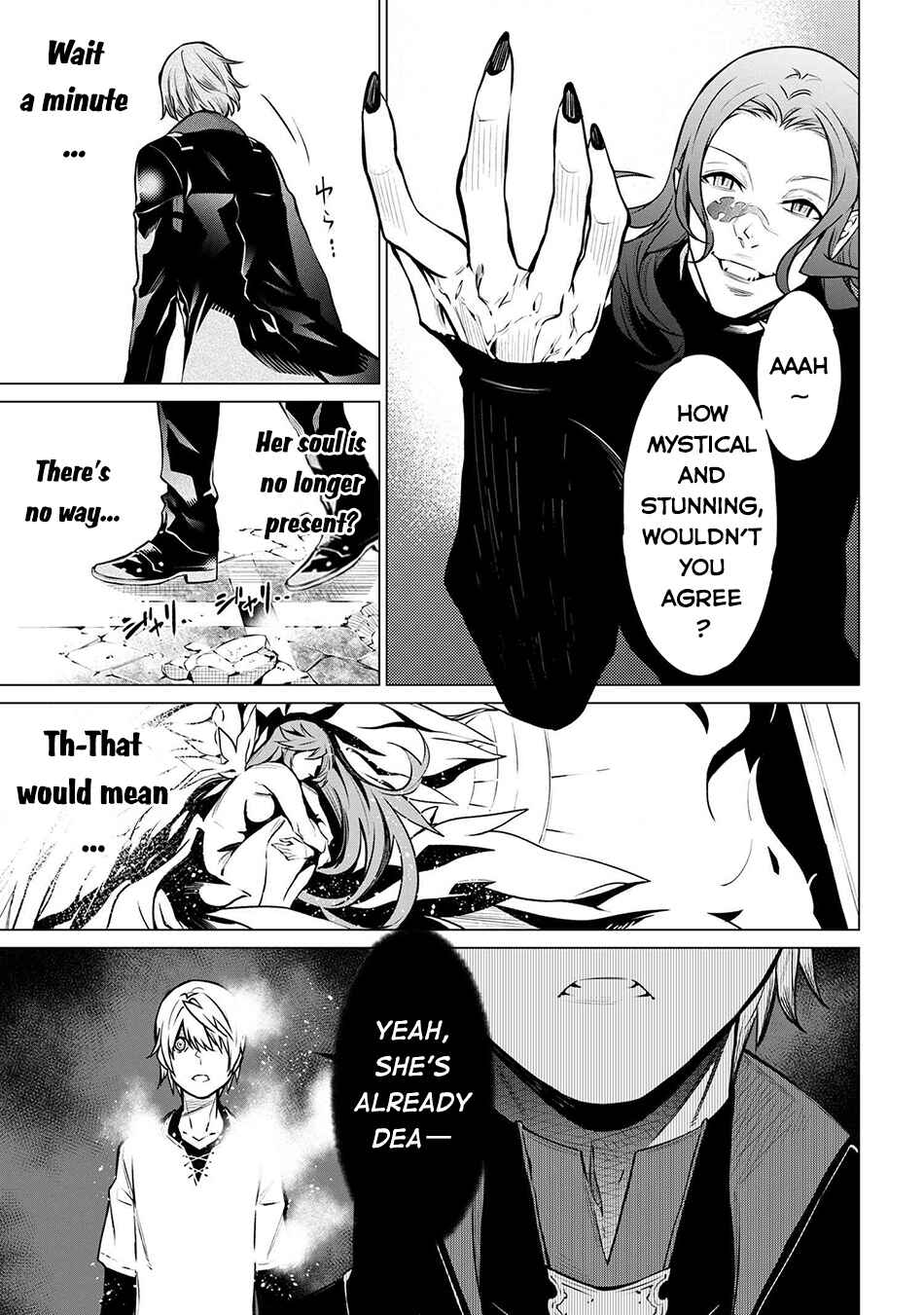 SSS-Rank Dungeon de Knife Ippon Tewatasare Tsuihou Sareta Shiro Madoushi - Yggdrasil no Noroi ni Yori Jakuten de Aru Maryoku Fusoku wo Kokufukushi Sekai Saikyou e to Itaru Chapter 20.1 - Page 9