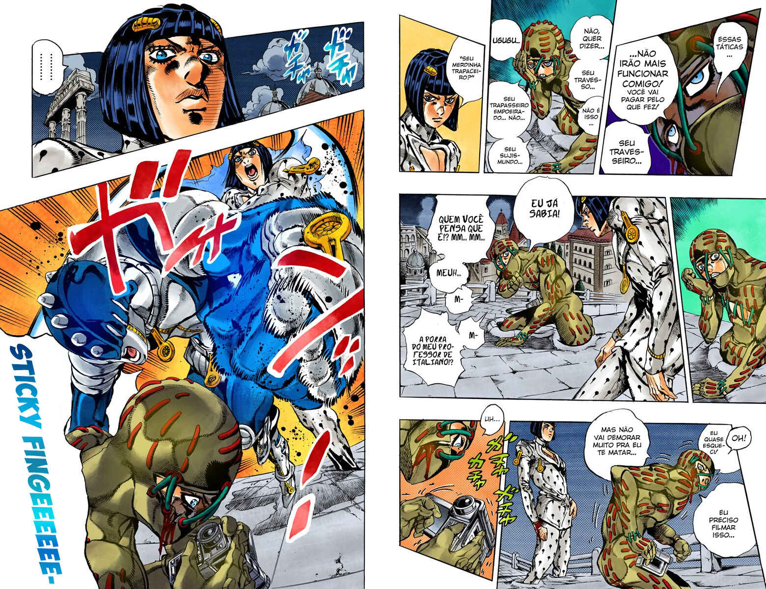 JoJo no Kimyou na Bouken: Part 5 - Ougon no Kaze Color-ban Chapter 120 - Page 3