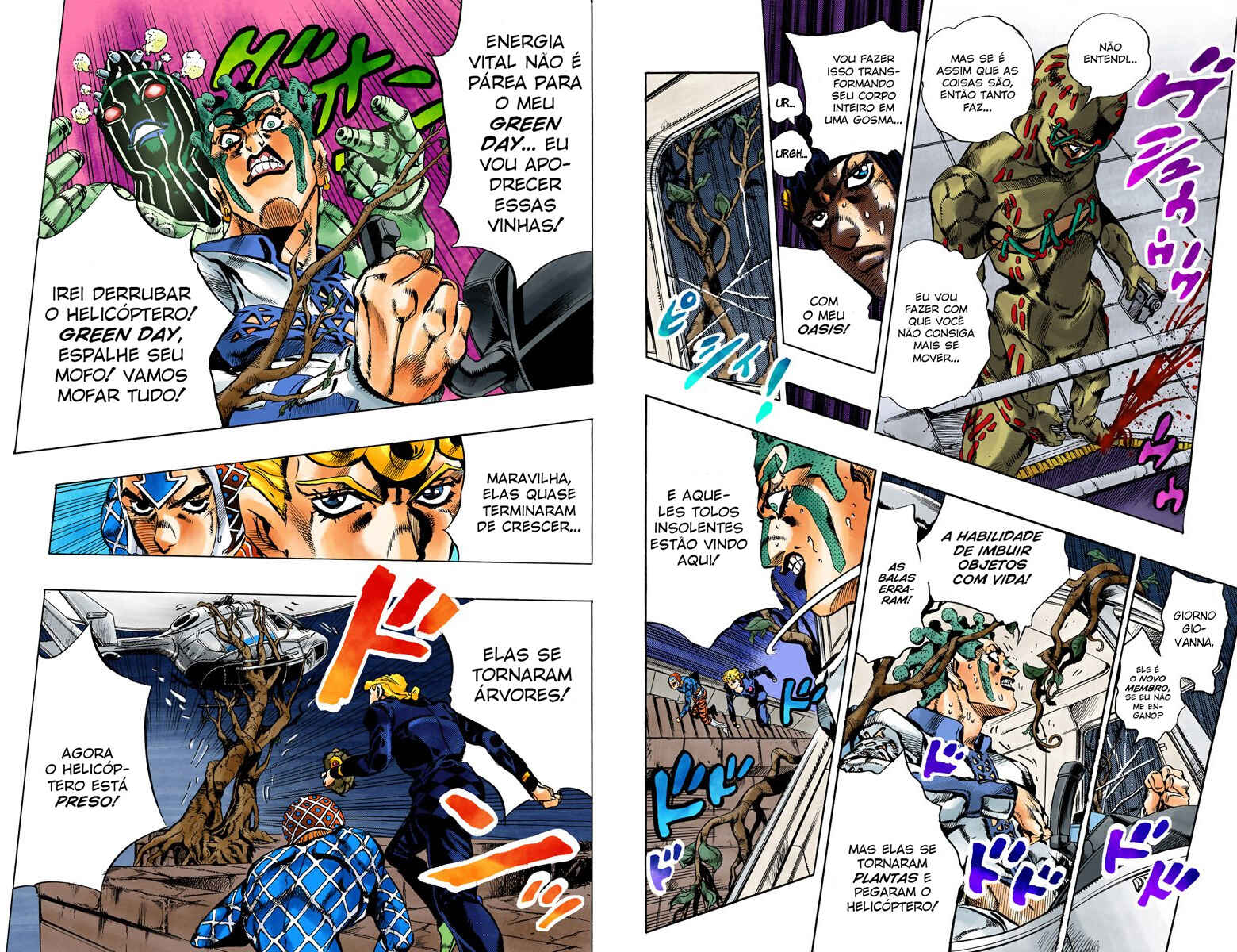 JoJo no Kimyou na Bouken: Part 5 - Ougon no Kaze Color-ban Chapter 120 - Page 8