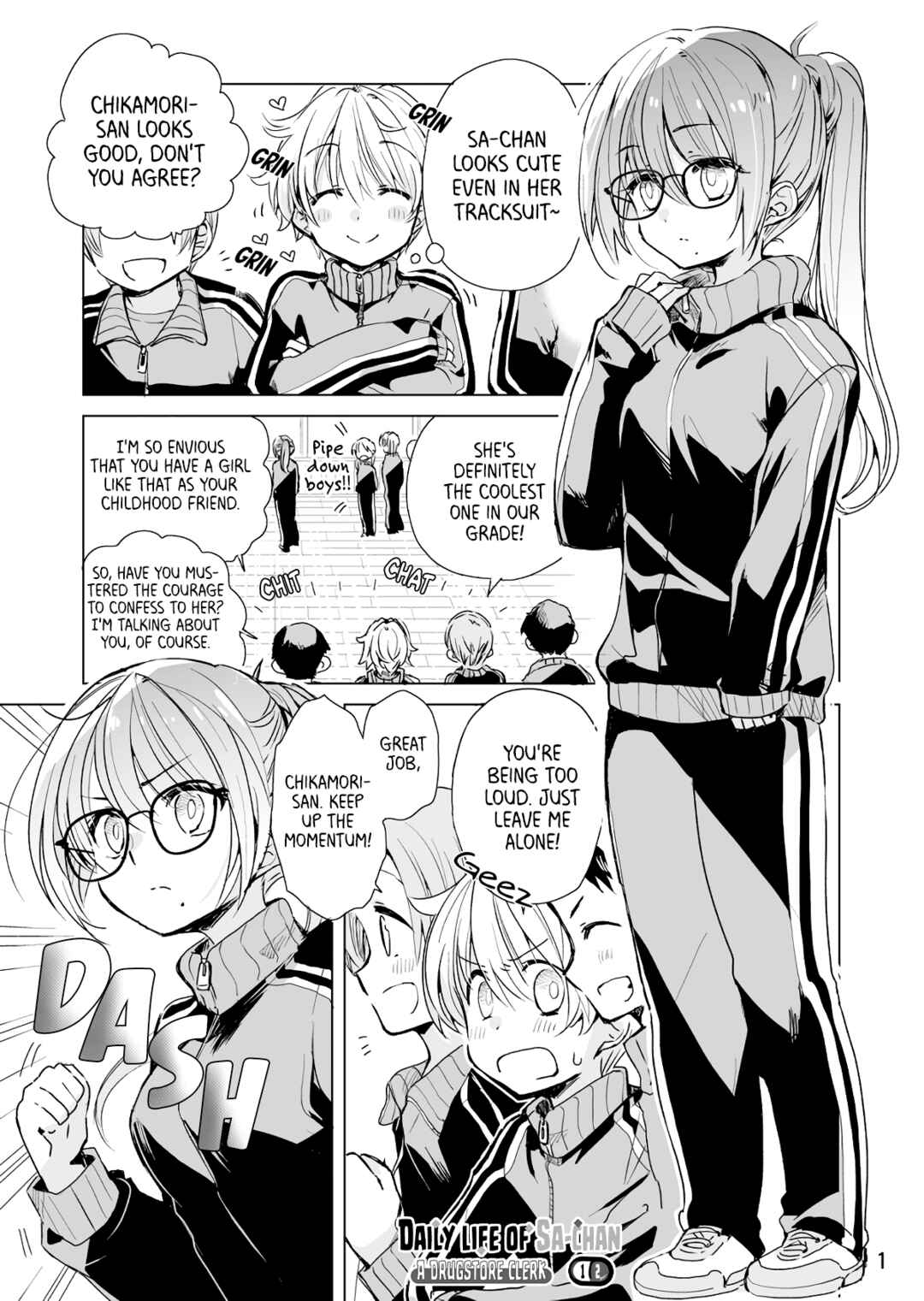 Drugstore Ten'in Sacchan no Nichijou Chapter 12 - Page 1