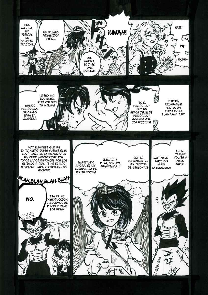 Touhou & Dragon Ball - EAST VEGETA (Doujinshi) Chapter 9 - Page 8