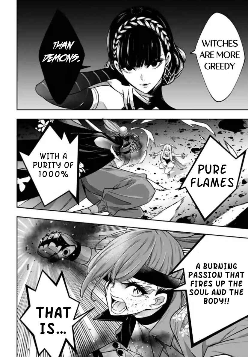 Majo Taisen - 32-nin no Isai no Majo wa Koroshiau Chapter 35 - Page 28