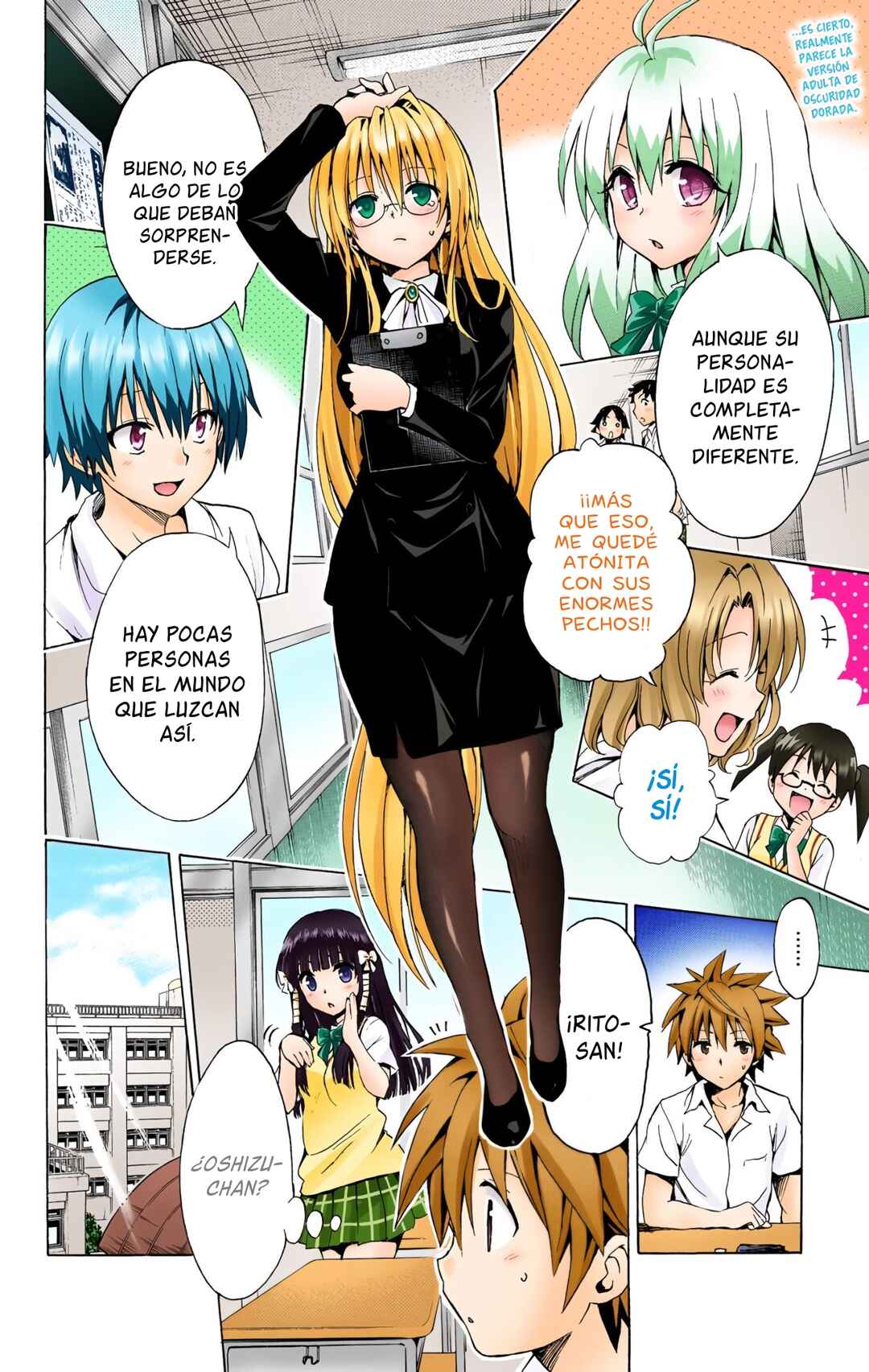 To Love Ru Darkness (Official Colored) Chapter 15 - Page 7