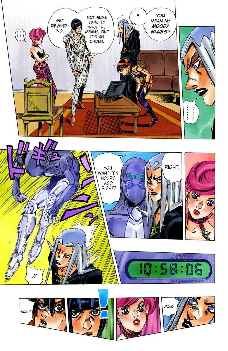 JoJo no Kimyou na Bouken: Part 5 - Ougon no Kaze Color-ban Chapter 68 - Page 14