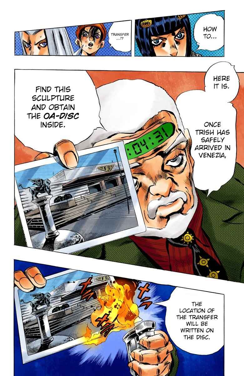JoJo no Kimyou na Bouken: Part 5 - Ougon no Kaze Color-ban Chapter 68 - Page 17