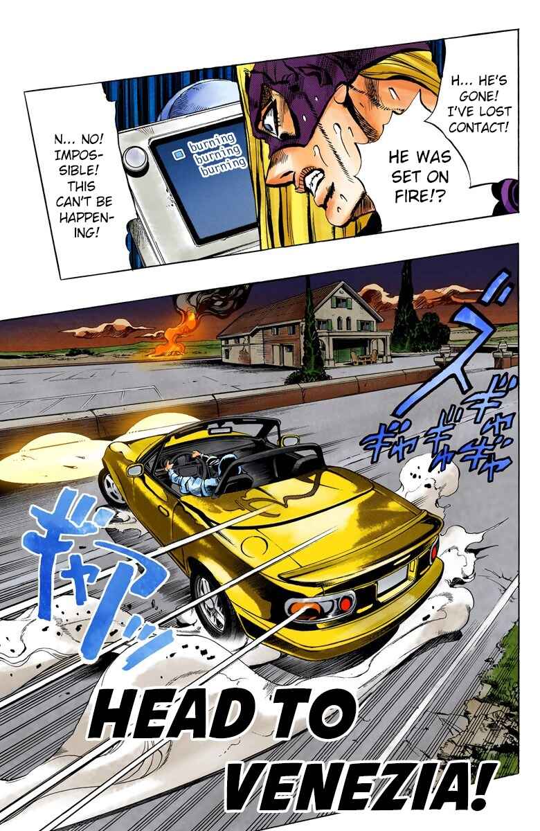 JoJo no Kimyou na Bouken: Part 5 - Ougon no Kaze Color-ban Chapter 68 - Page 4