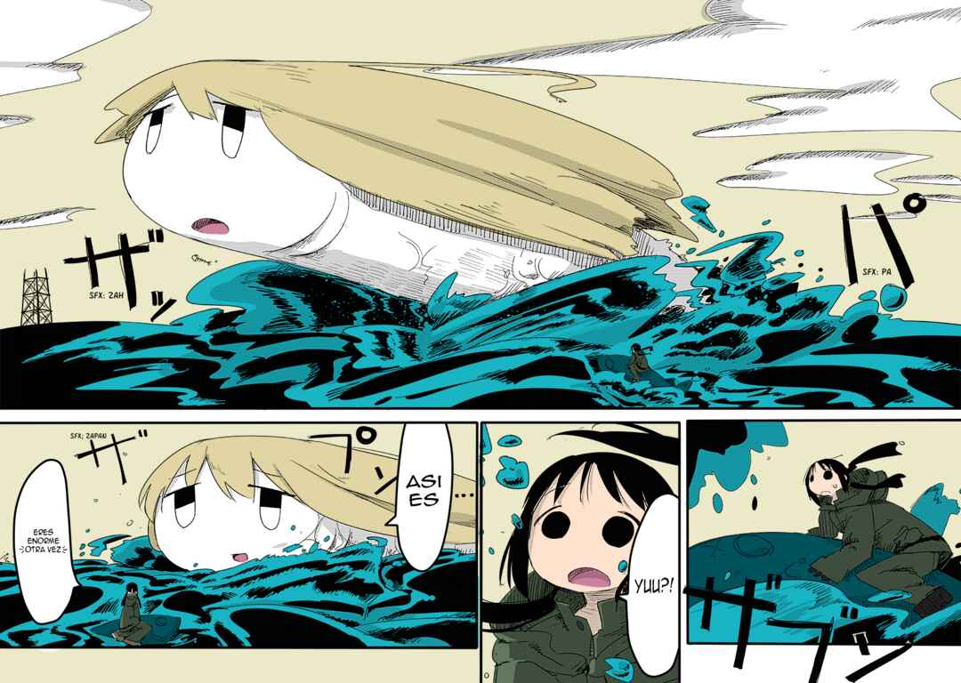 Shoujo Shuumatsu Ryokou (Fan Colored) Chapter 10 - Page 12