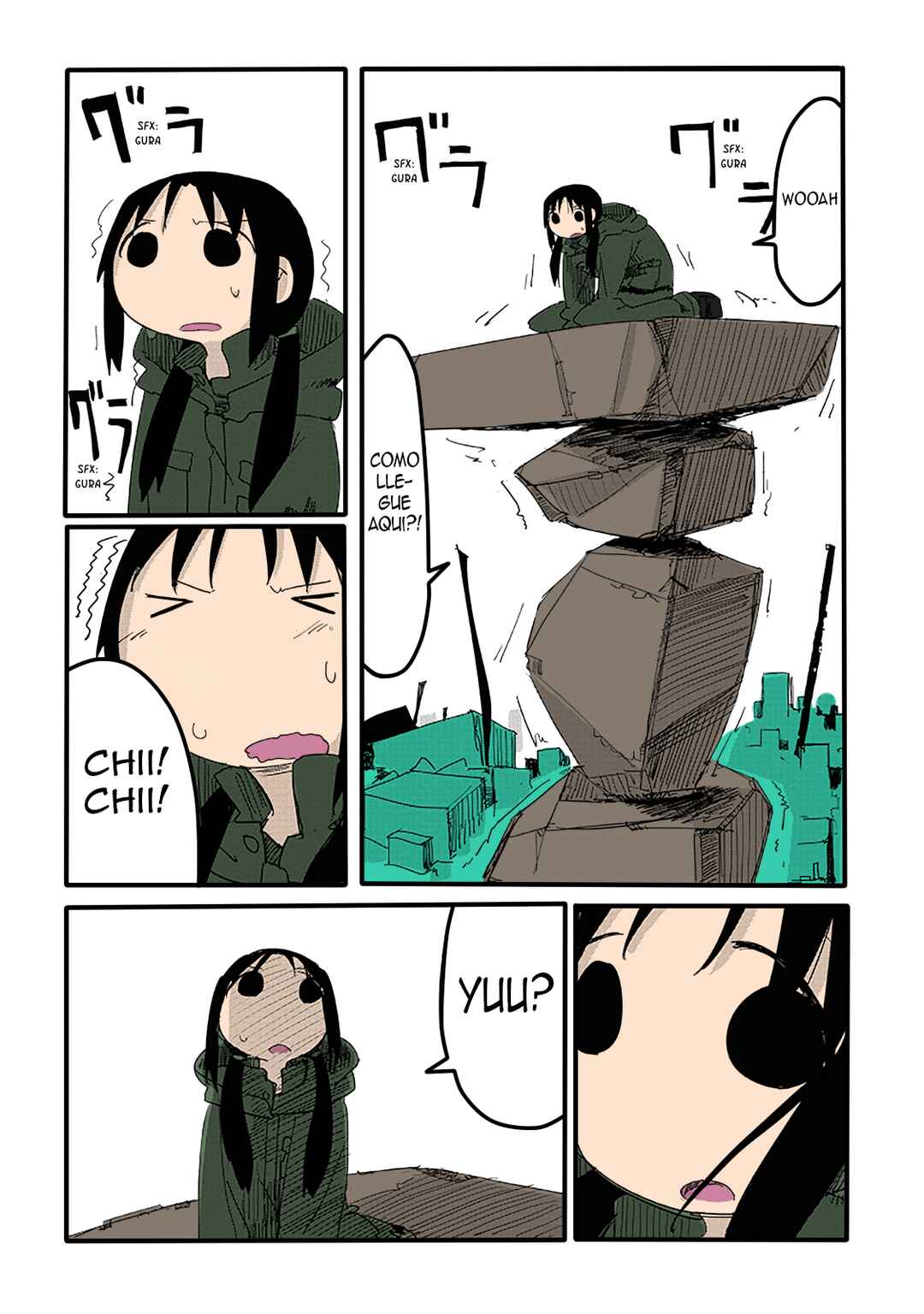 Shoujo Shuumatsu Ryokou (Fan Colored) Chapter 10 - Page 6