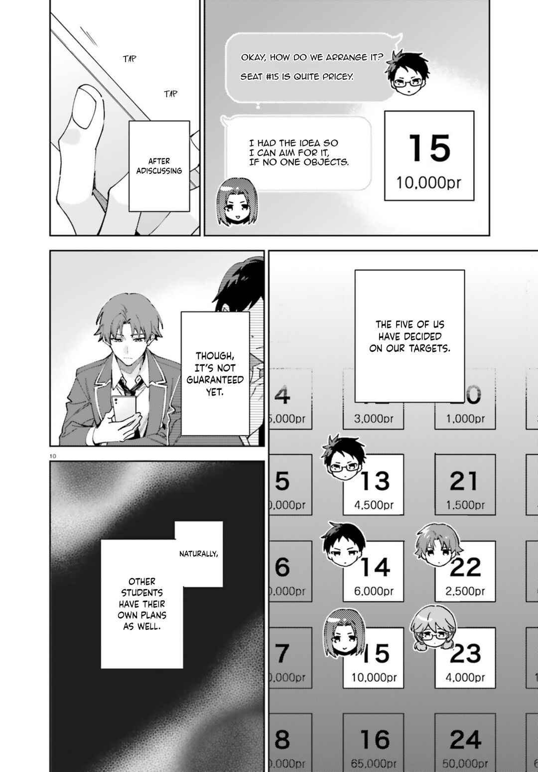 Youkoso Jitsuryoku Shijou Shugi no Kyoushitsu e: 2-nensei-hen Chapter 19.60 - Page 10