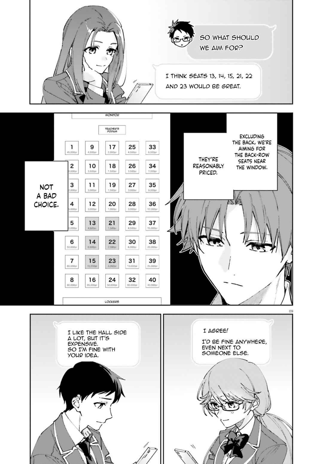 Youkoso Jitsuryoku Shijou Shugi no Kyoushitsu e: 2-nensei-hen Chapter 19.60 - Page 9