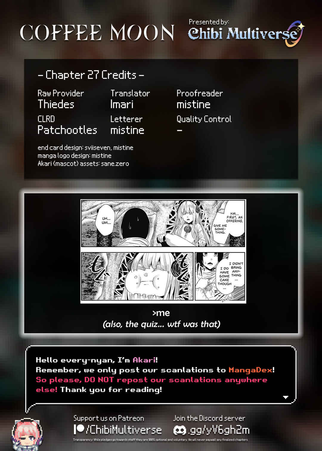 Coffee Moon Chapter 27 - Page 27