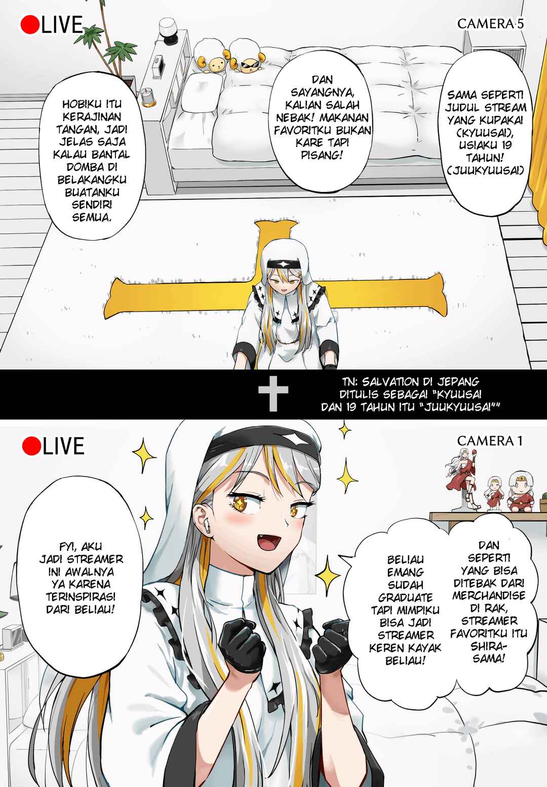 Kyuusai Kei Vtterer ✟ Messiah-chan Chapter 7 - Page 3