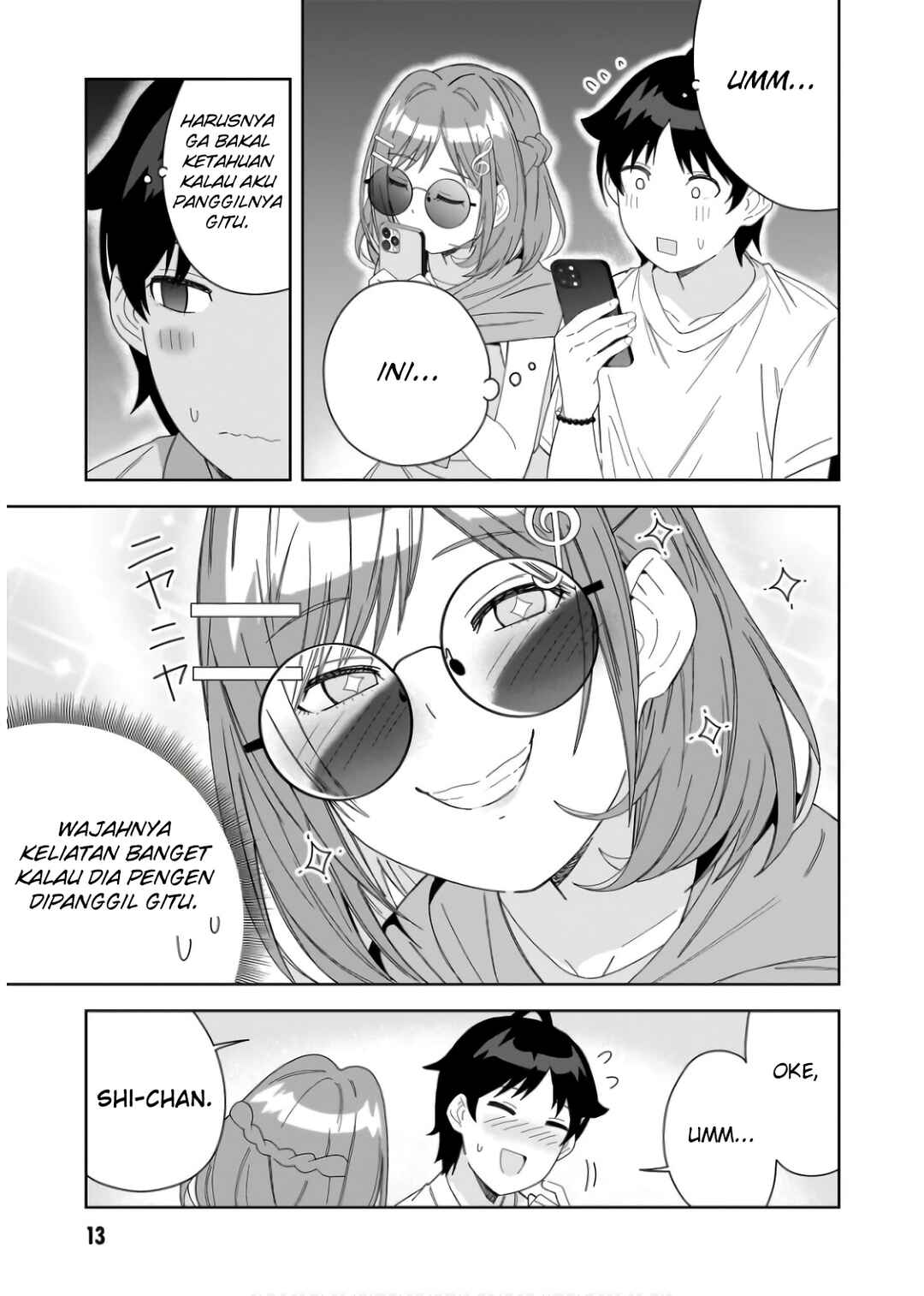 Classmate no Moto Idol ga, Tonikaku Kyodou Fushin nandesu. Chapter 6 - Page 13
