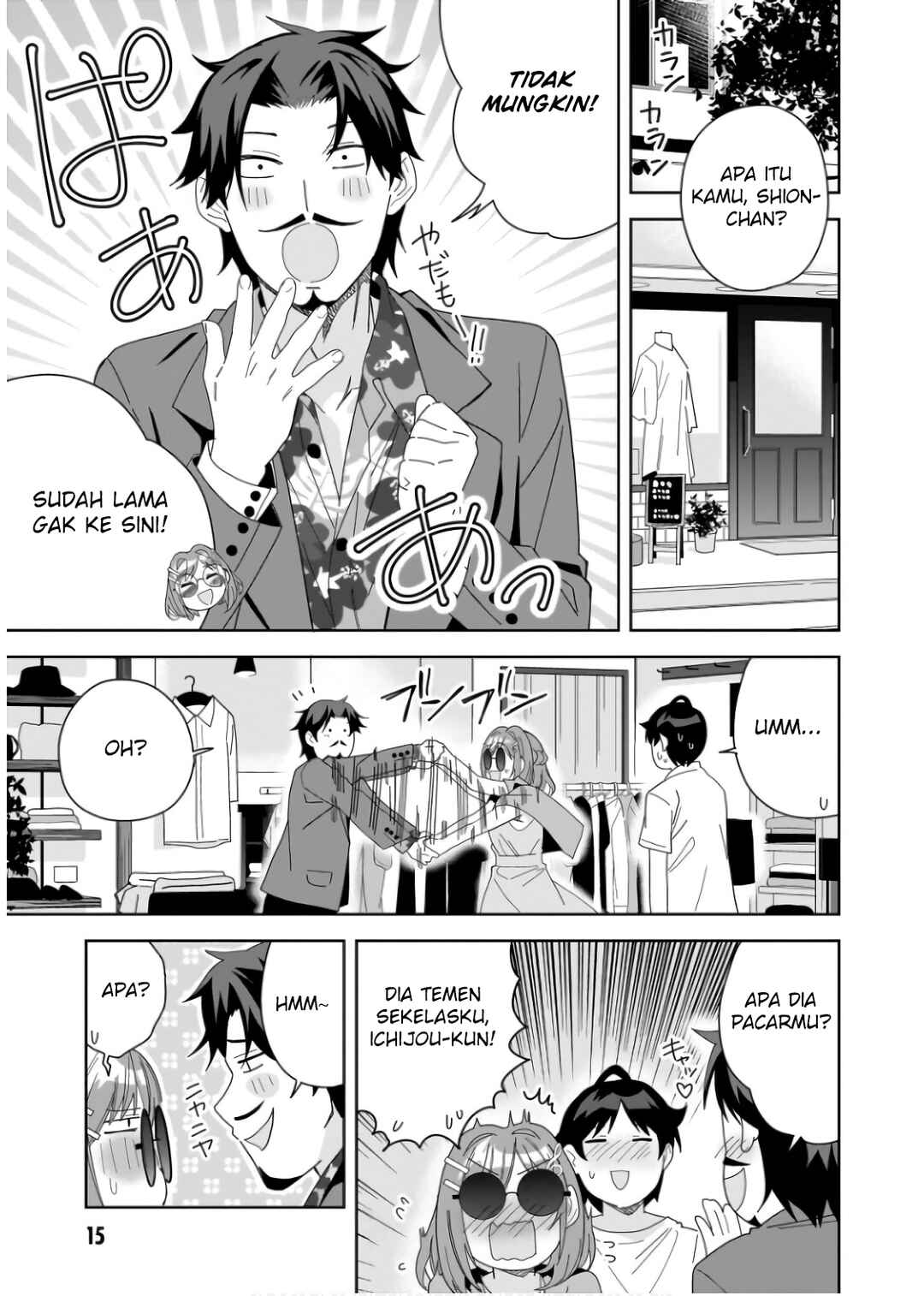 Classmate no Moto Idol ga, Tonikaku Kyodou Fushin nandesu. Chapter 6 - Page 15