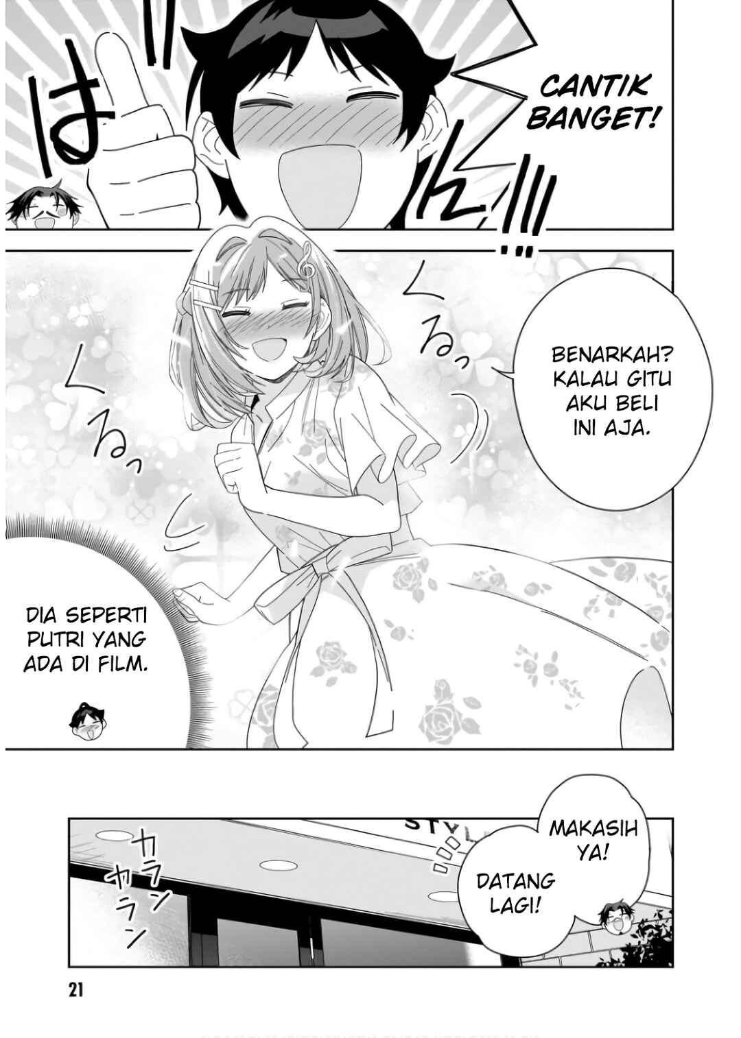 Classmate no Moto Idol ga, Tonikaku Kyodou Fushin nandesu. Chapter 6 - Page 21