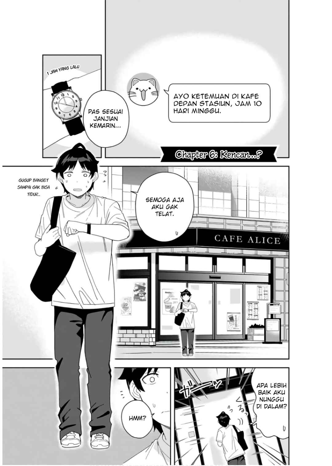 Classmate no Moto Idol ga, Tonikaku Kyodou Fushin nandesu. Chapter 6 - Page 3