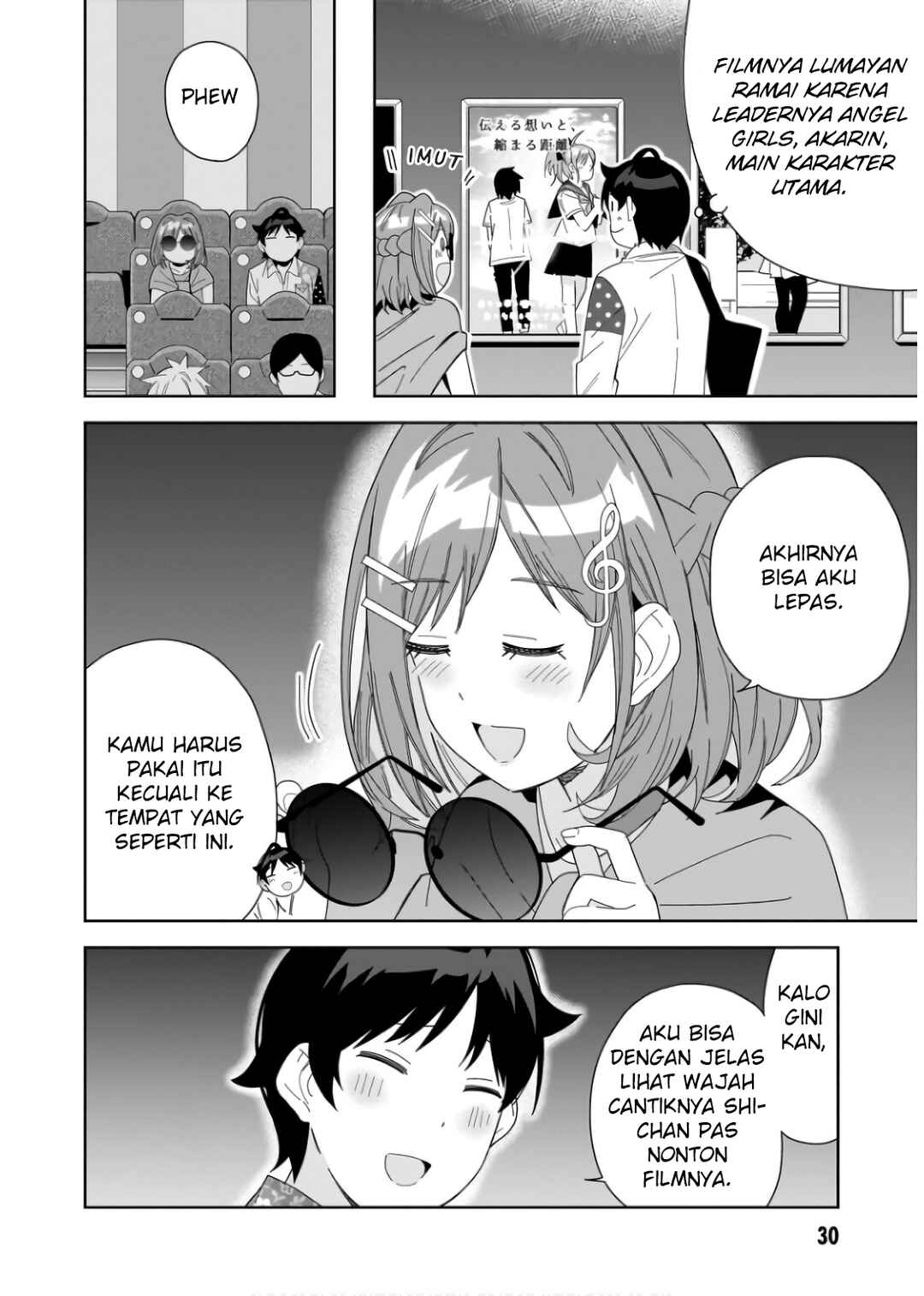 Classmate no Moto Idol ga, Tonikaku Kyodou Fushin nandesu. Chapter 6 - Page 30