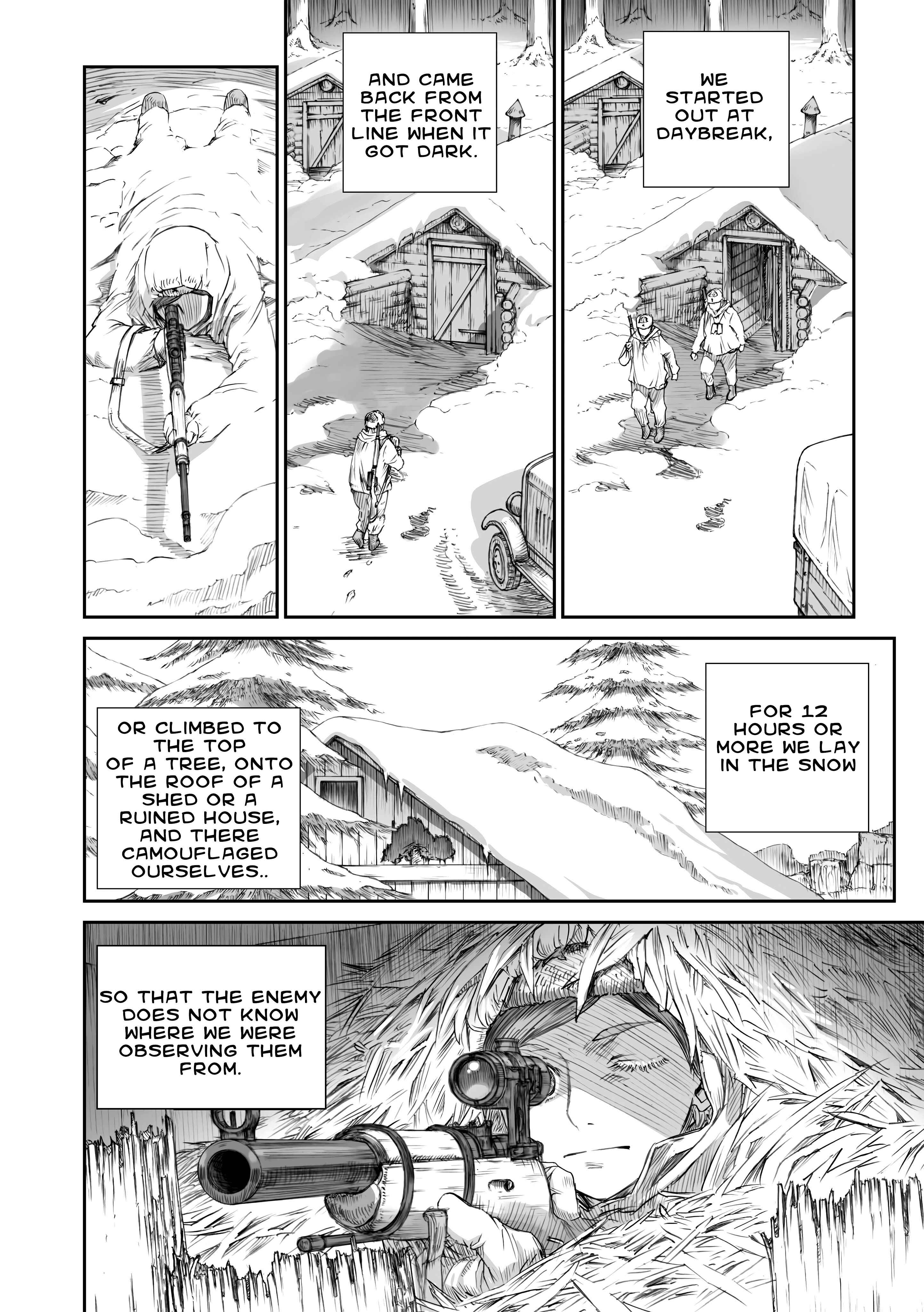 Sensou wa Onna no Kao wo Shiteinai Chapter 3 - Page 14