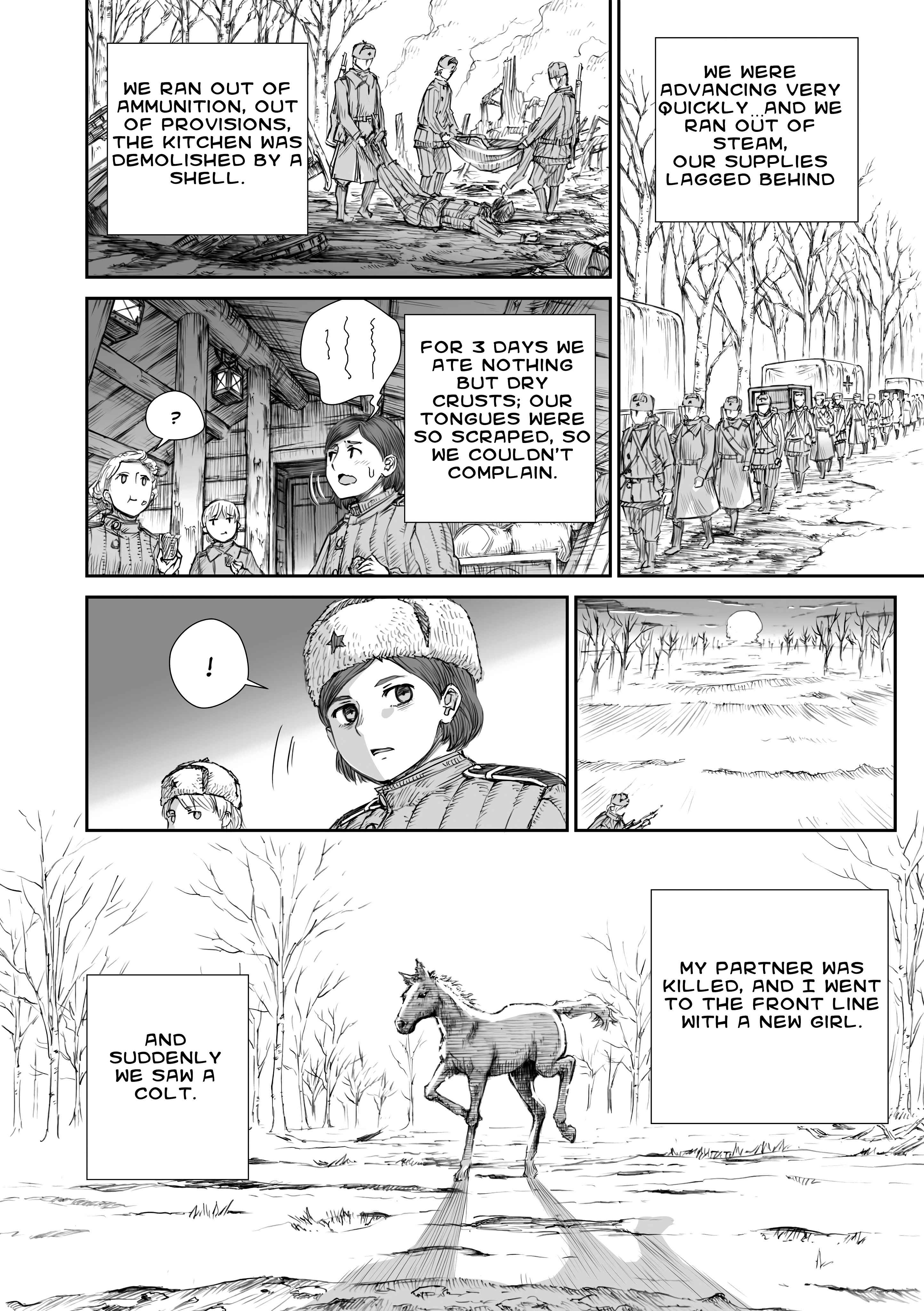Sensou wa Onna no Kao wo Shiteinai Chapter 3 - Page 16