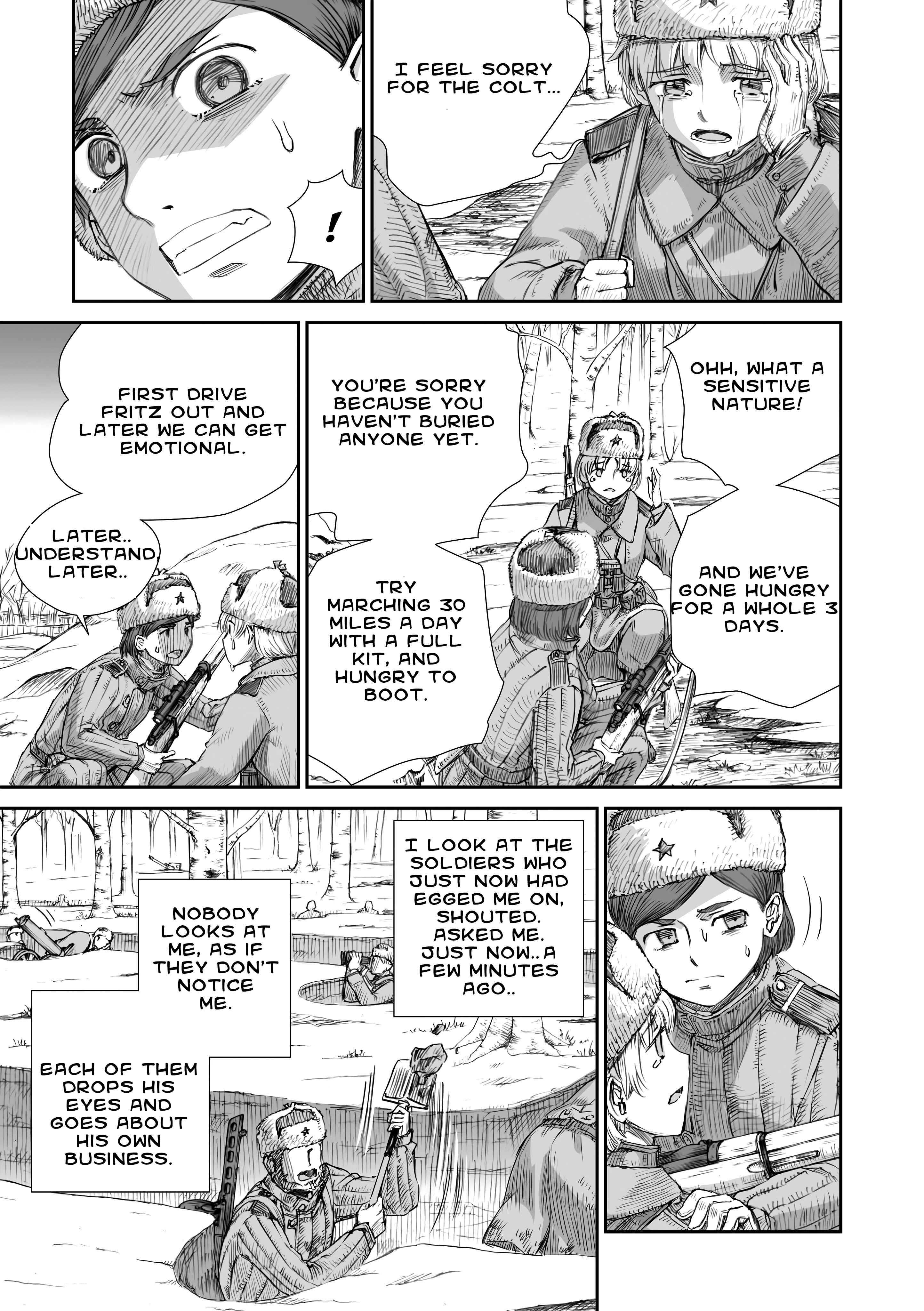 Sensou wa Onna no Kao wo Shiteinai Chapter 3 - Page 19