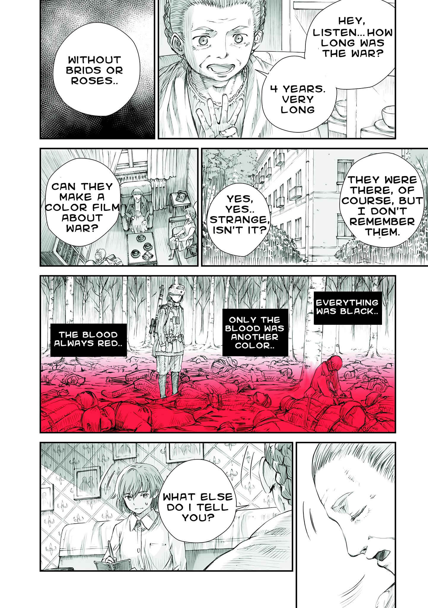 Sensou wa Onna no Kao wo Shiteinai Chapter 3 - Page 24