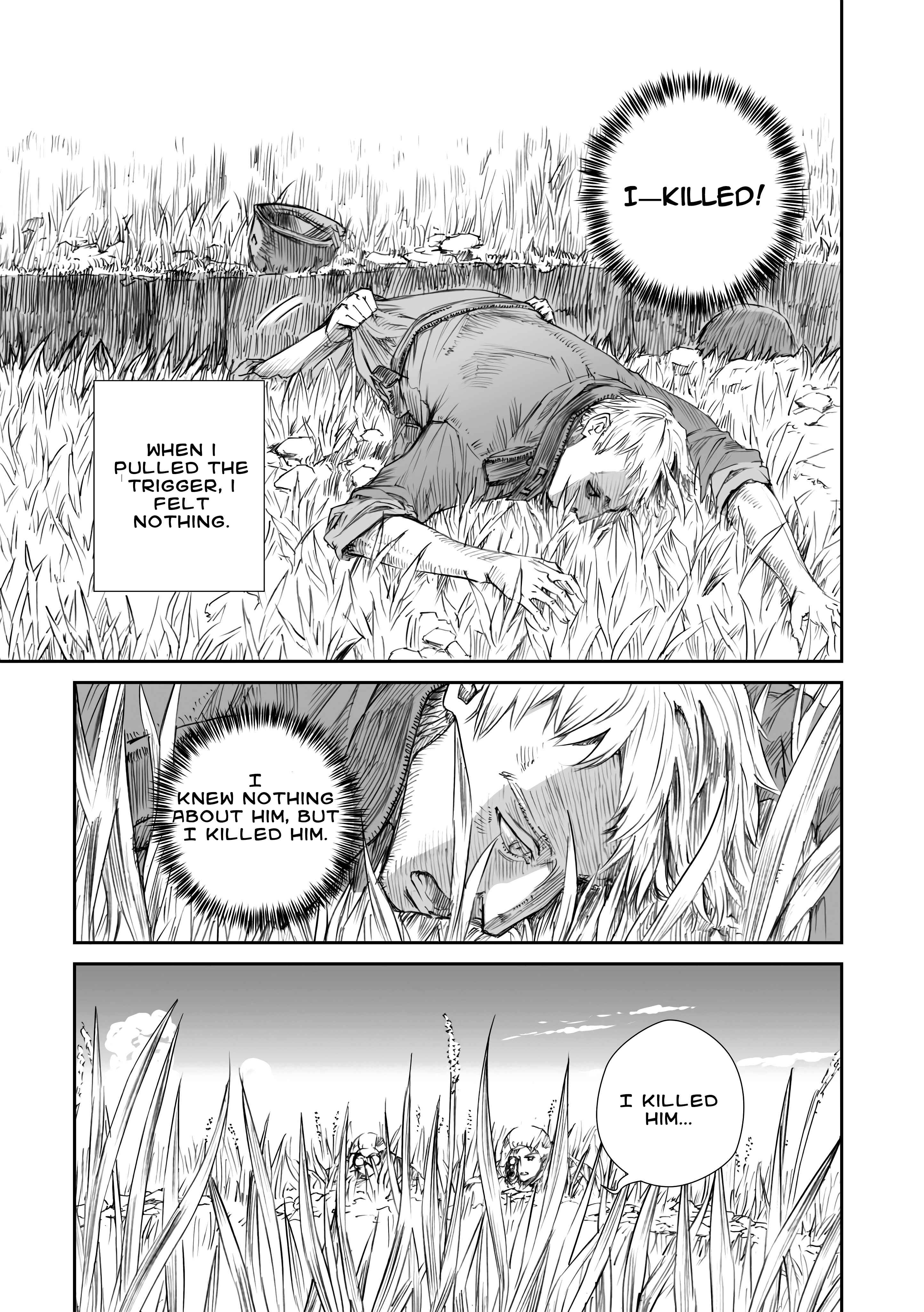Sensou wa Onna no Kao wo Shiteinai Chapter 3 - Page 5