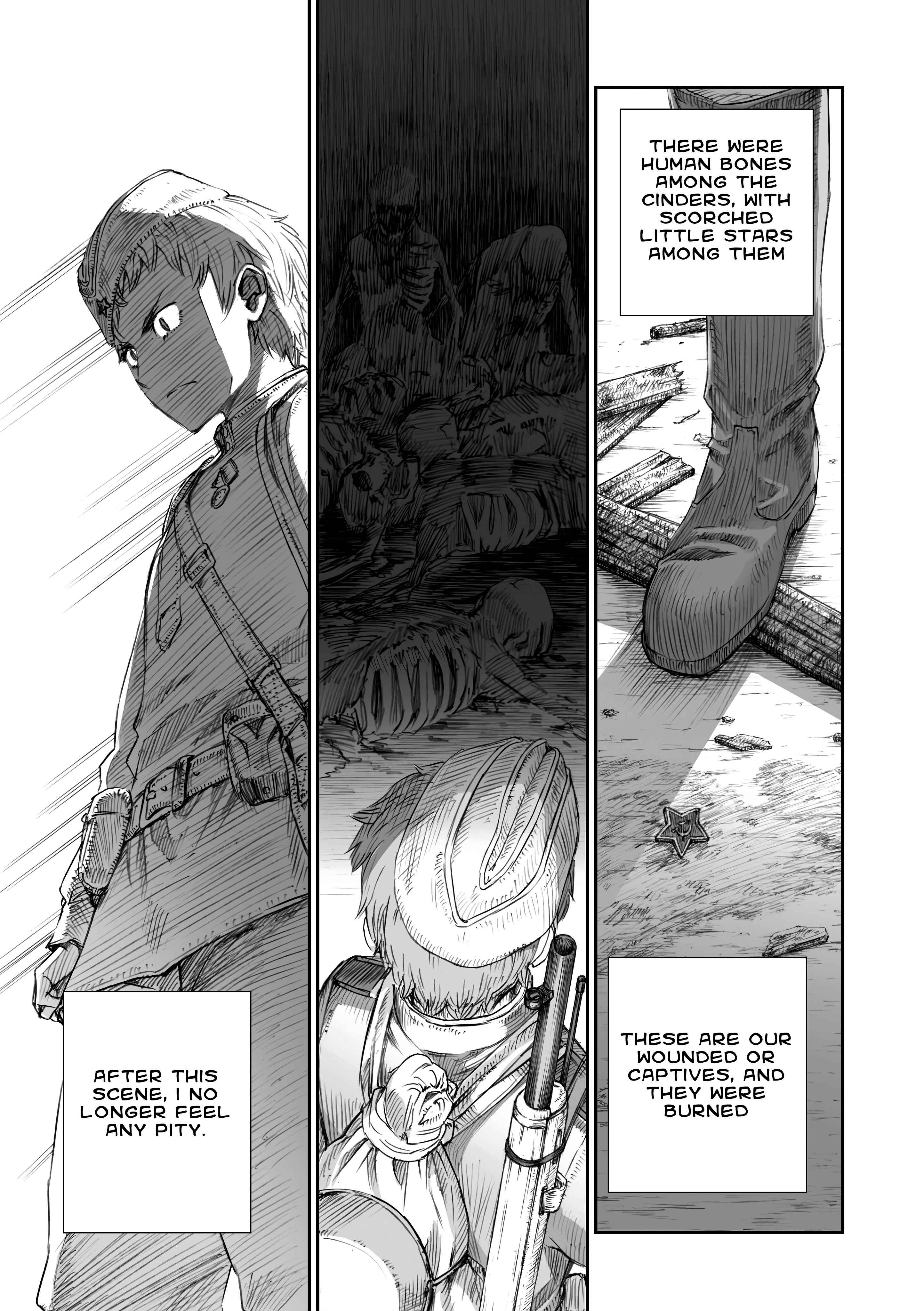 Sensou wa Onna no Kao wo Shiteinai Chapter 3 - Page 7