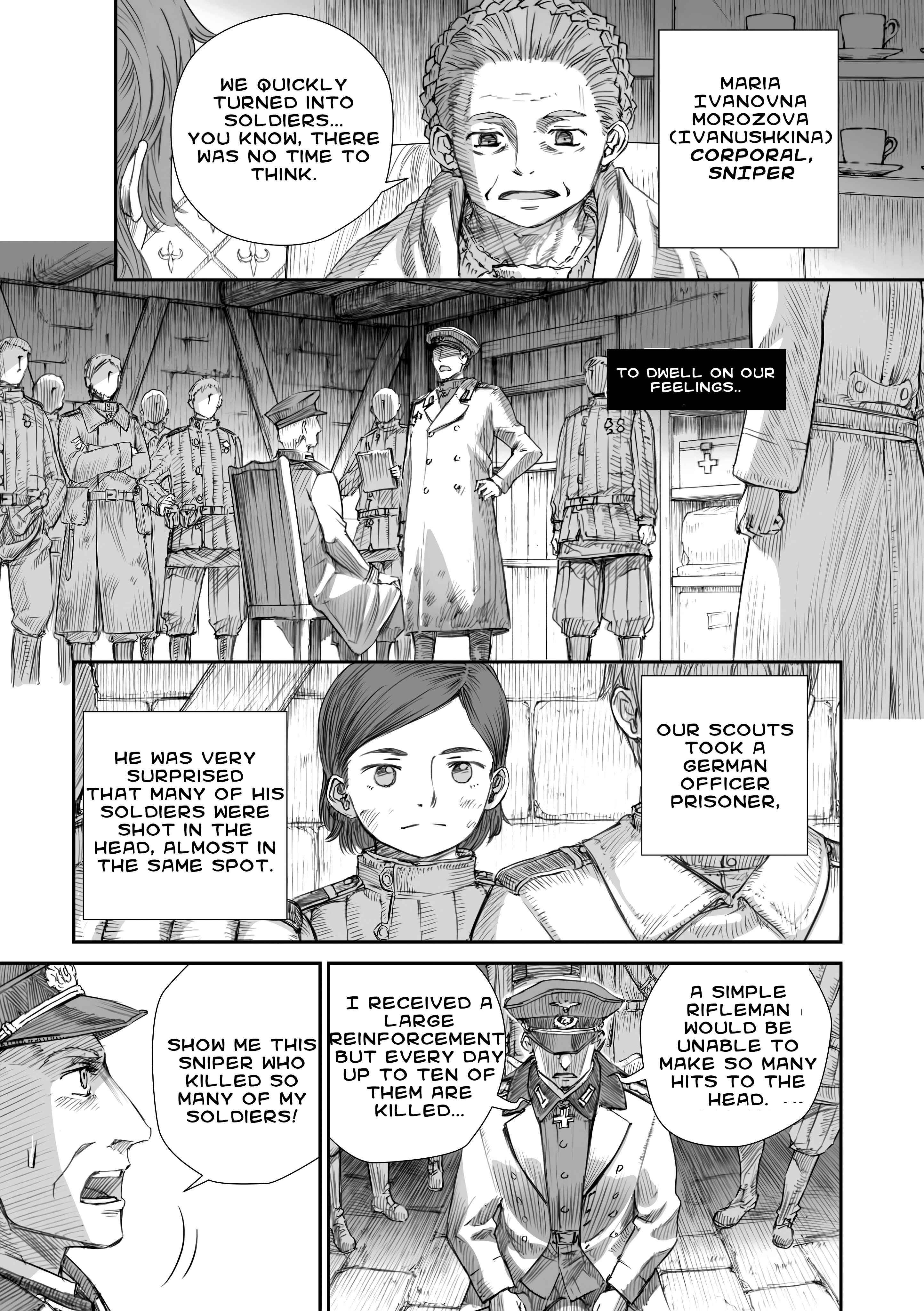 Sensou wa Onna no Kao wo Shiteinai Chapter 3 - Page 9