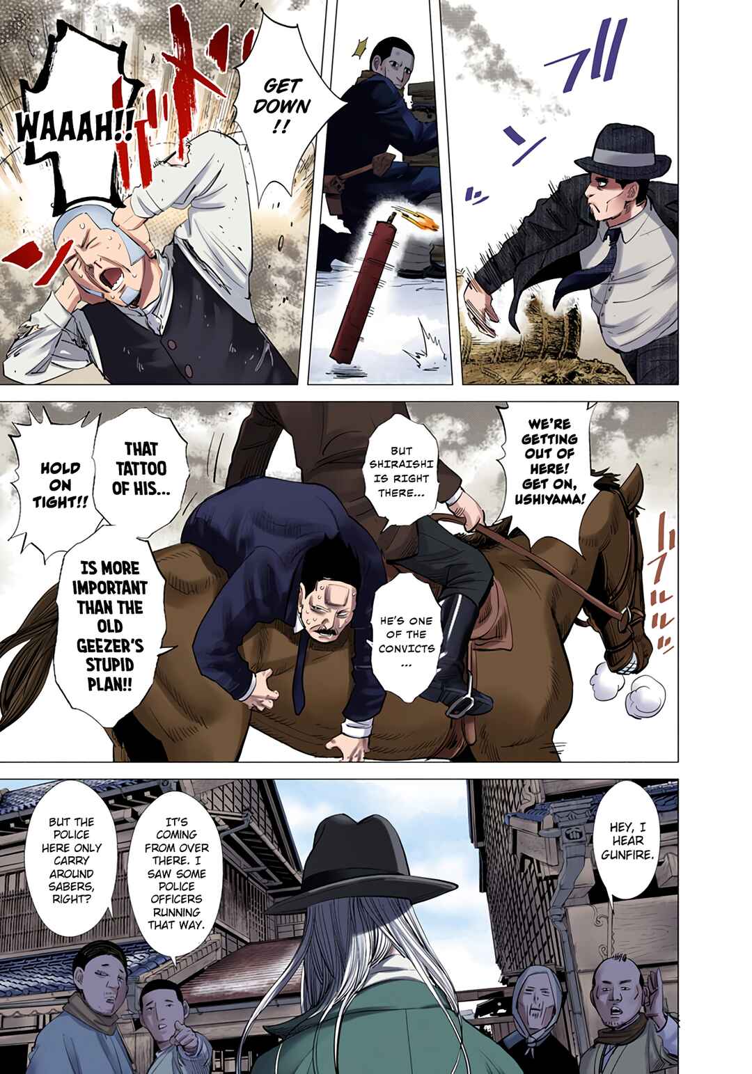 Golden Kamuy (Official Colored) Chapter 34 - Page 6