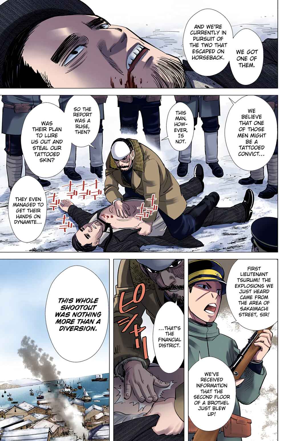 Golden Kamuy (Official Colored) Chapter 34 - Page 8