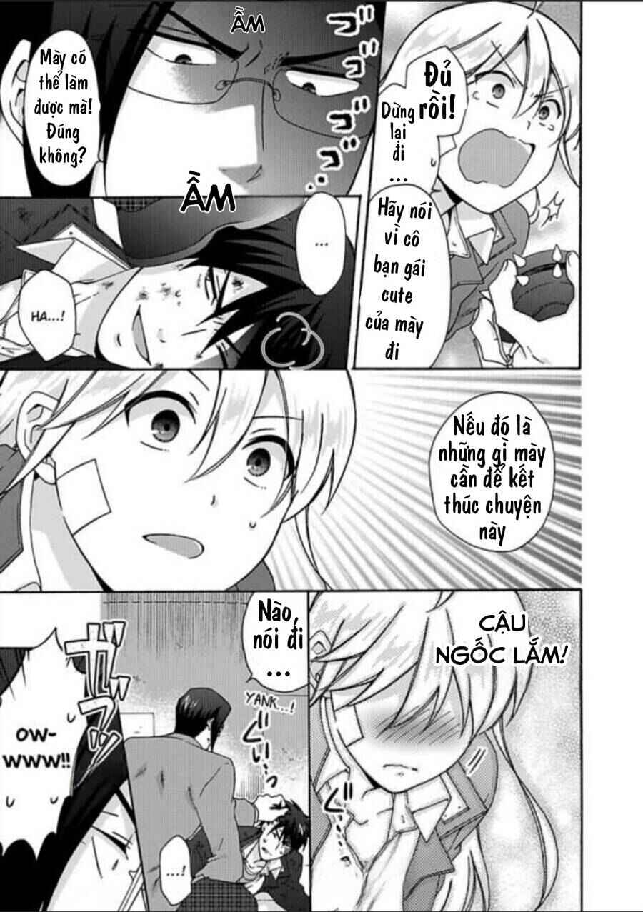 Nyotaika Yankee Gakuen ☆ Ore no Hajimete, Nerawaretemasu. Chapter 30 - Page 18