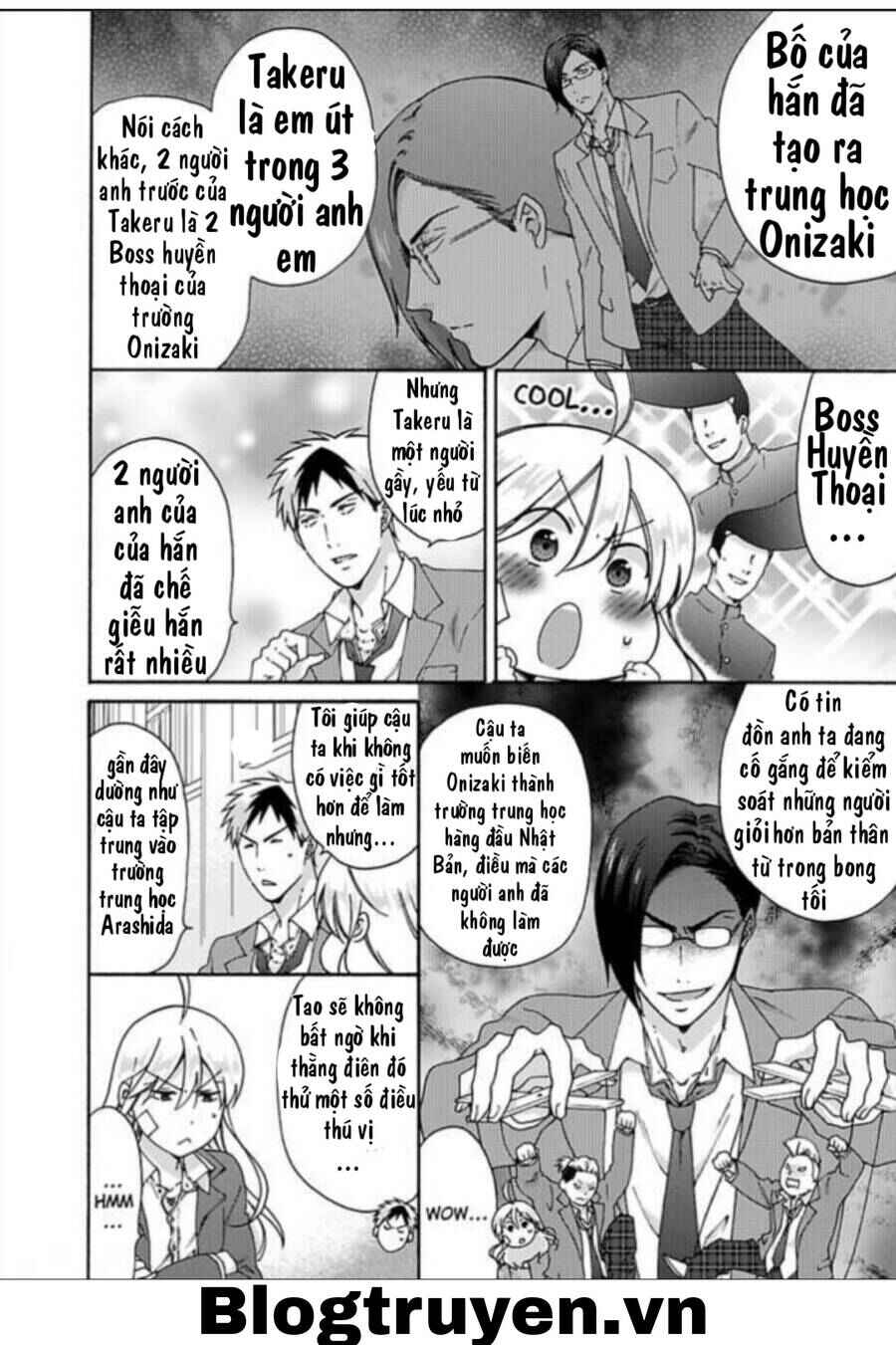 Nyotaika Yankee Gakuen ☆ Ore no Hajimete, Nerawaretemasu. Chapter 30 - Page 3